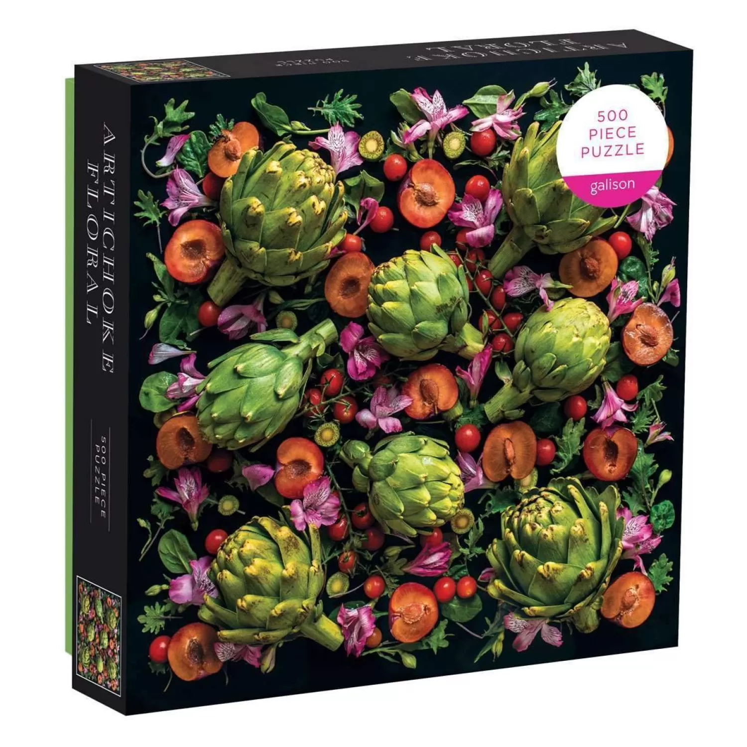 500 Piece Puzzles*Galison Artichoke Floral 500 Piece Jigsaw Puzzle