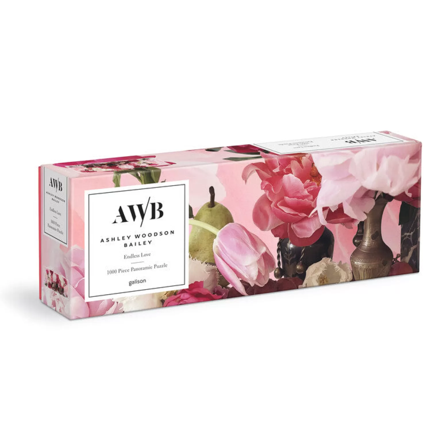1000 Piece Puzzles*Galison Ashley Woodson Bailey Endless Love 1000 Piece Panoramic Puzzle