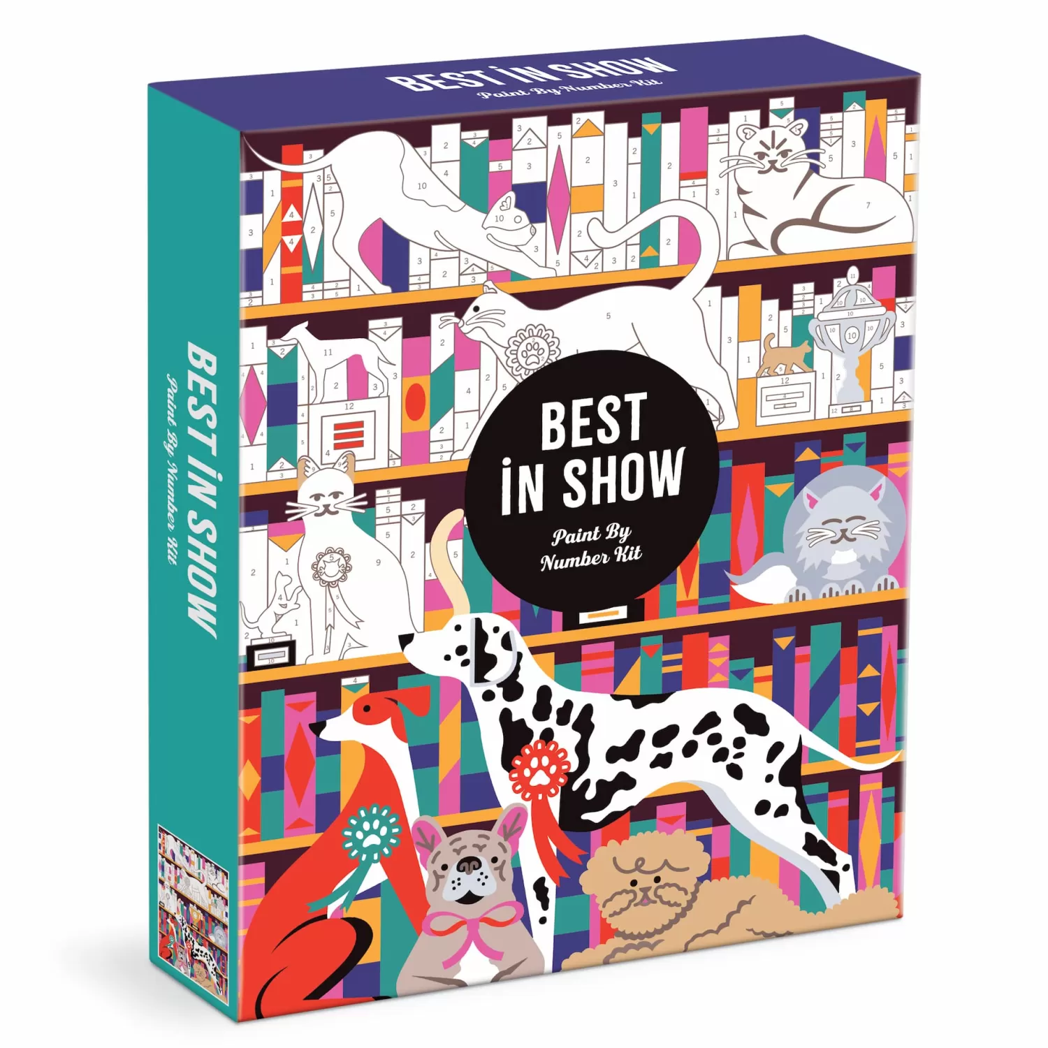 Paint By Number Kits*Galison Best In Show 11 X 14 Paint By Number Kit