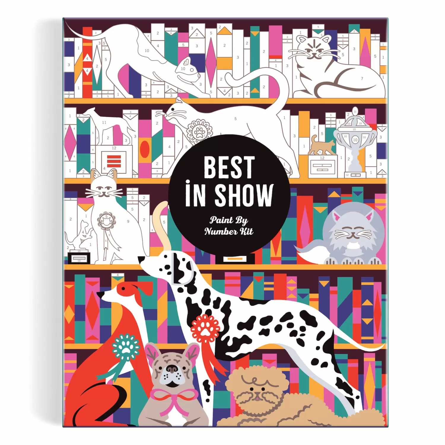 Paint By Number Kits*Galison Best In Show 11 X 14 Paint By Number Kit