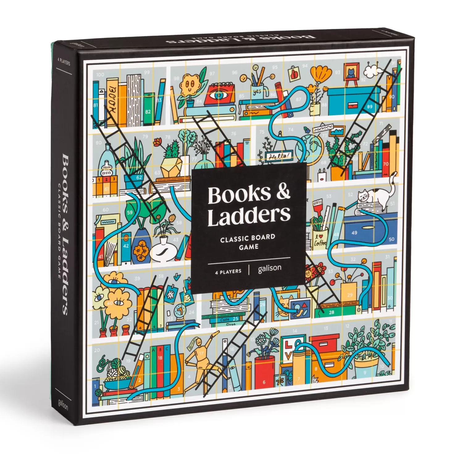 Board Games*Galison Books And Ladders Classic Board Game