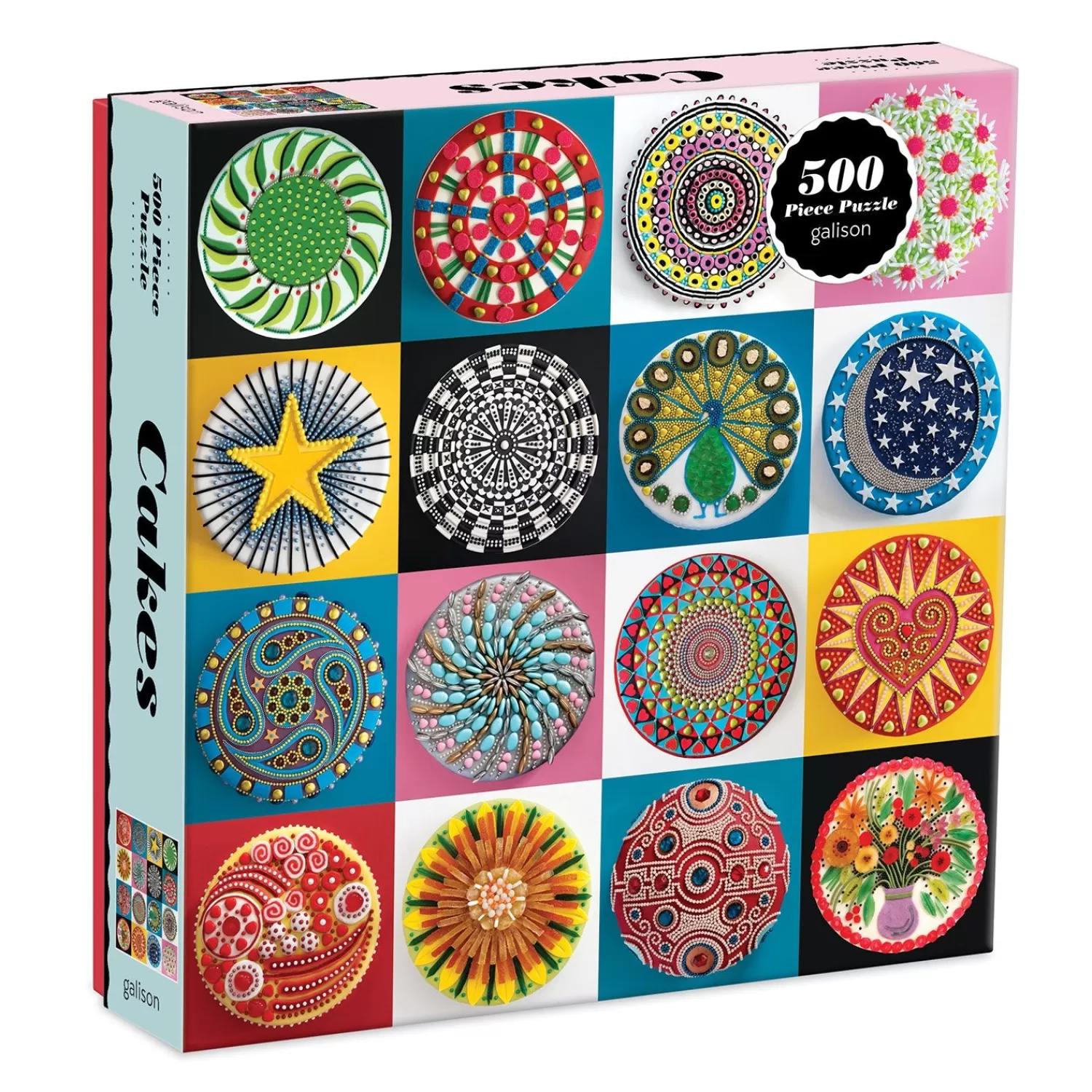 500 Piece Puzzles*Galison Cakes 500 Piece Jigsaw Puzzle