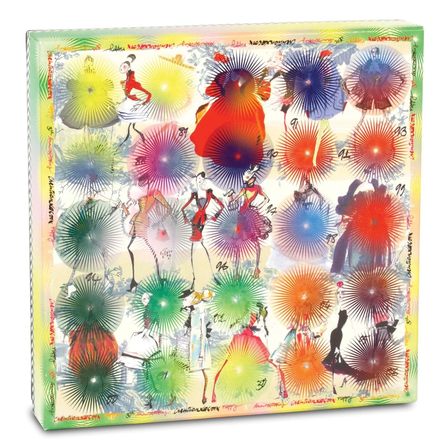 500 Piece Puzzles*Galison Christian Lacroix Heritage Collection Lacroix Photocall Double-Sided 500 Piece Jigsaw Puzzle