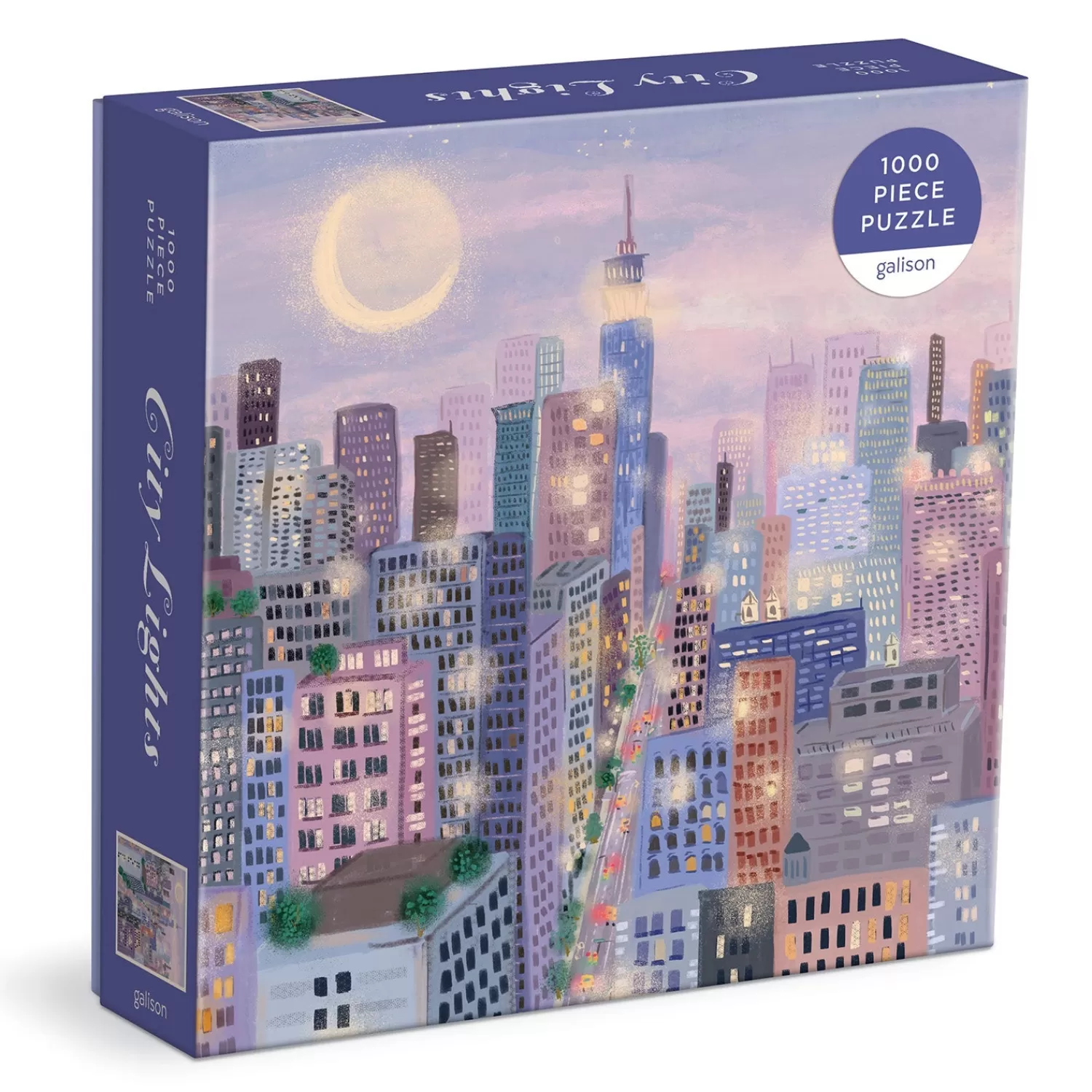 1000 Piece Puzzles*Galison City Lights 1000 Piece Puzzle