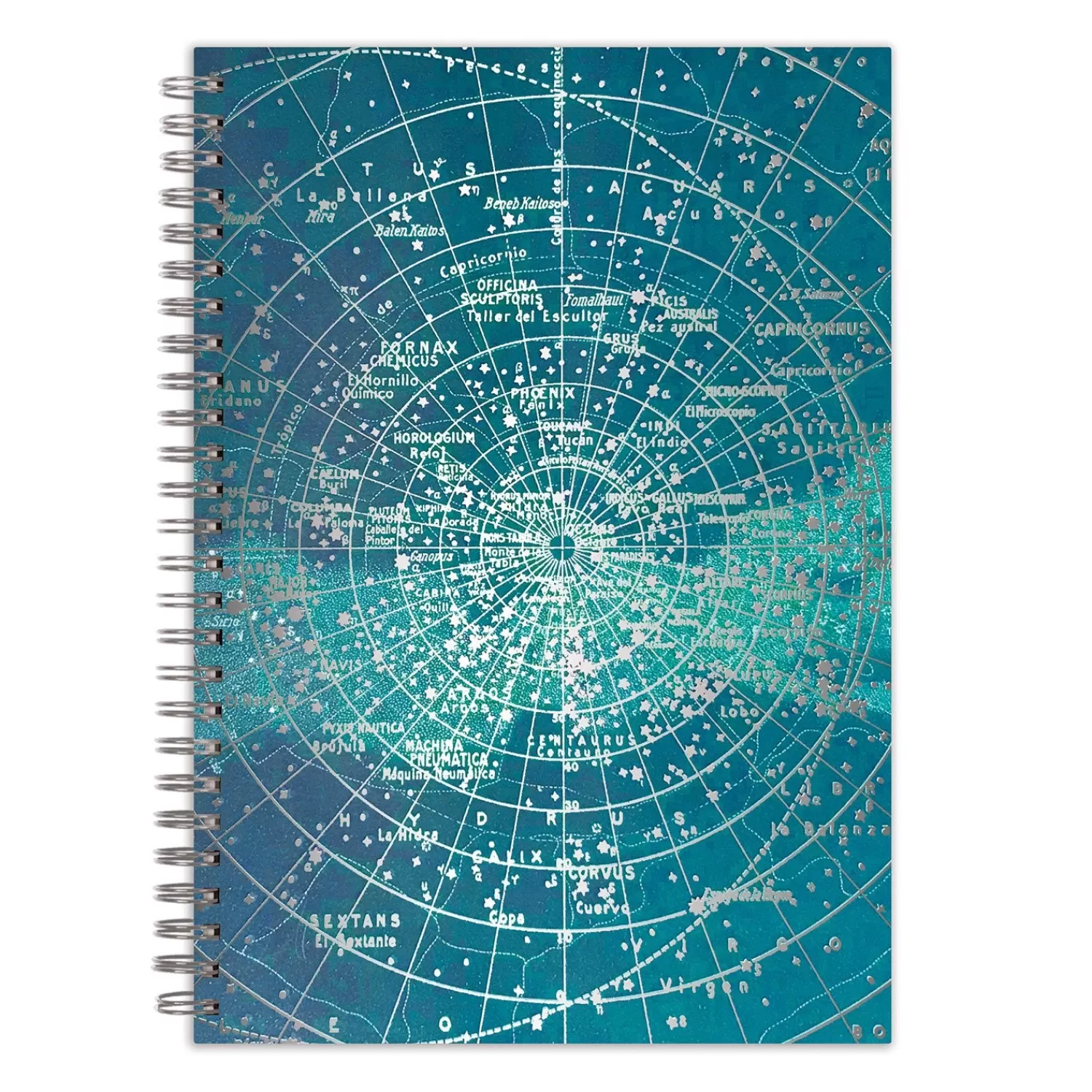 Journals & Notebooks*Galison Constellation Grid 7 X 10" Wire-O Journal