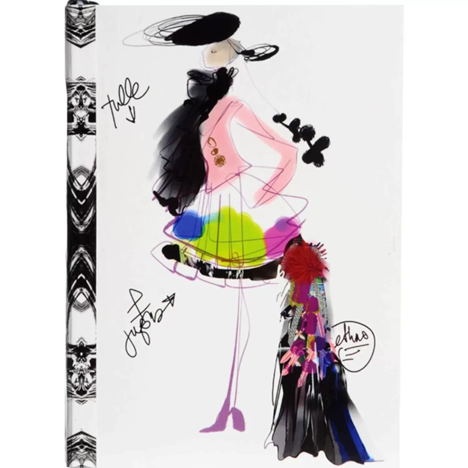 Journals & Notebooks*Galison Croquis Fashion Sketch A6 Softcover Notebook