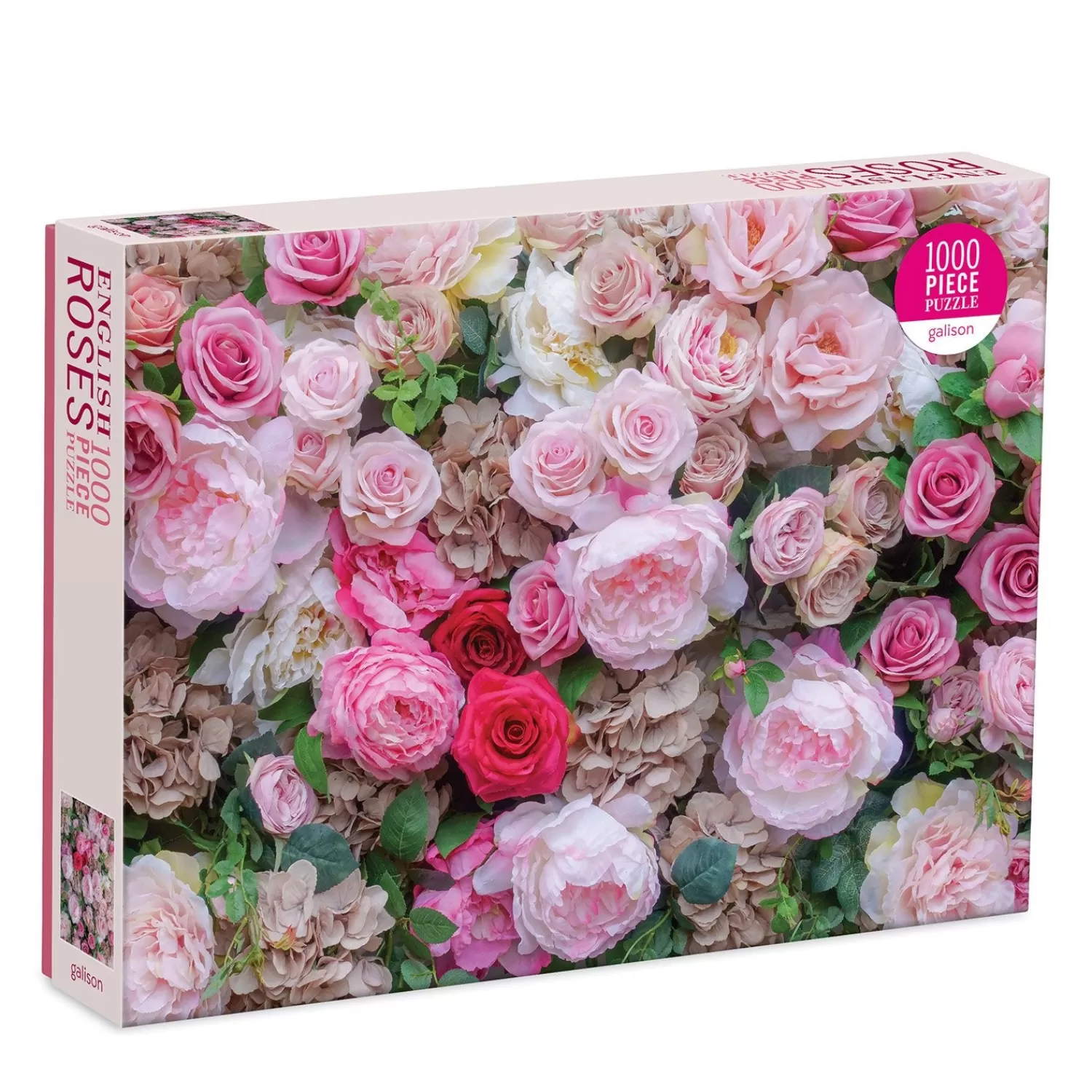 1000 Piece Puzzles*Galison English Roses 1000 Piece Jigsaw Puzzle