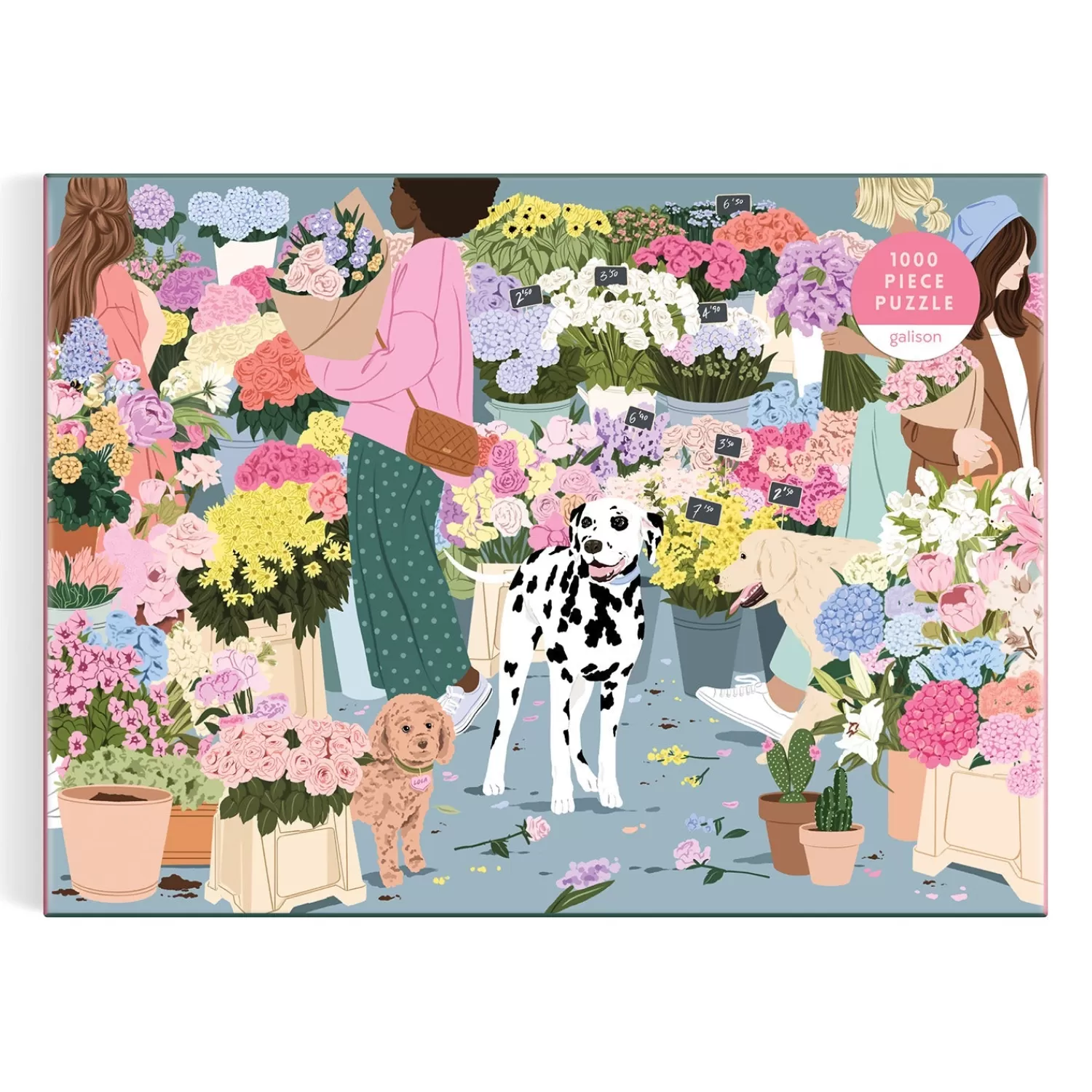 1000 Piece Puzzles*Galison Flower Market 1000 Piece Puzzle