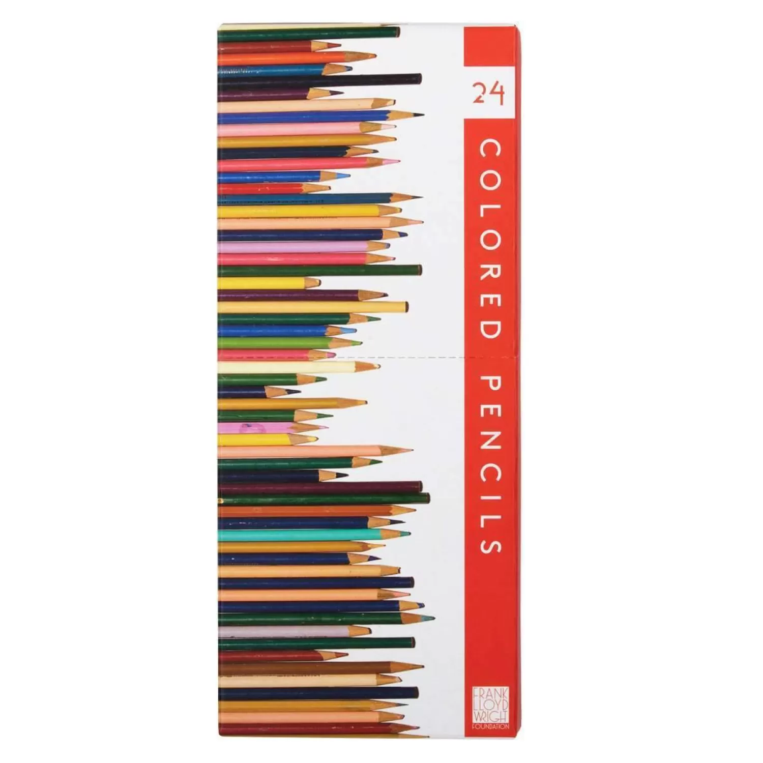Pens & Pencils*Galison Frank Lloyd Wright Colored Pencil Set With Sharpener