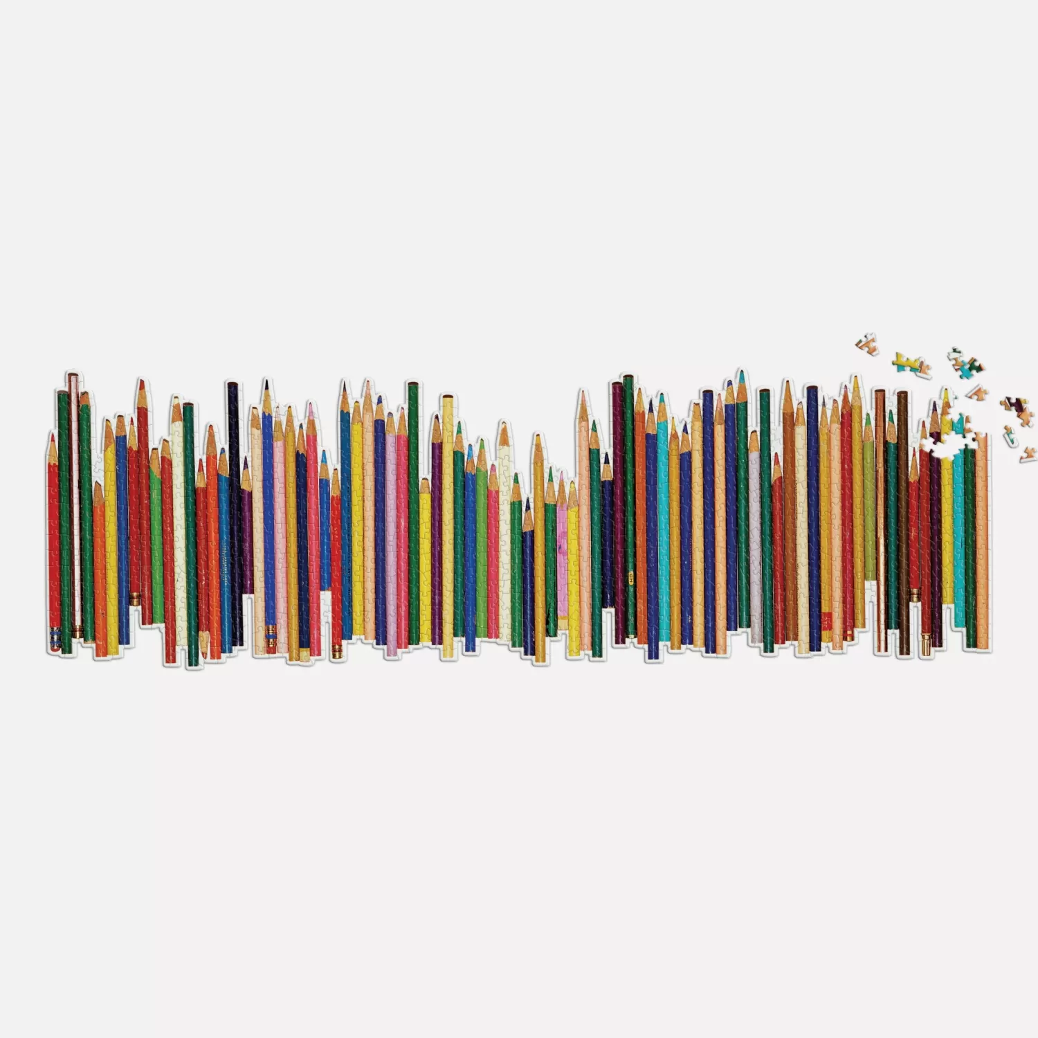 Pens & Pencils*Galison Frank Lloyd Wright Colored Pencils Shaped 1000 Piece Panoramic Jigsaw Puzzle