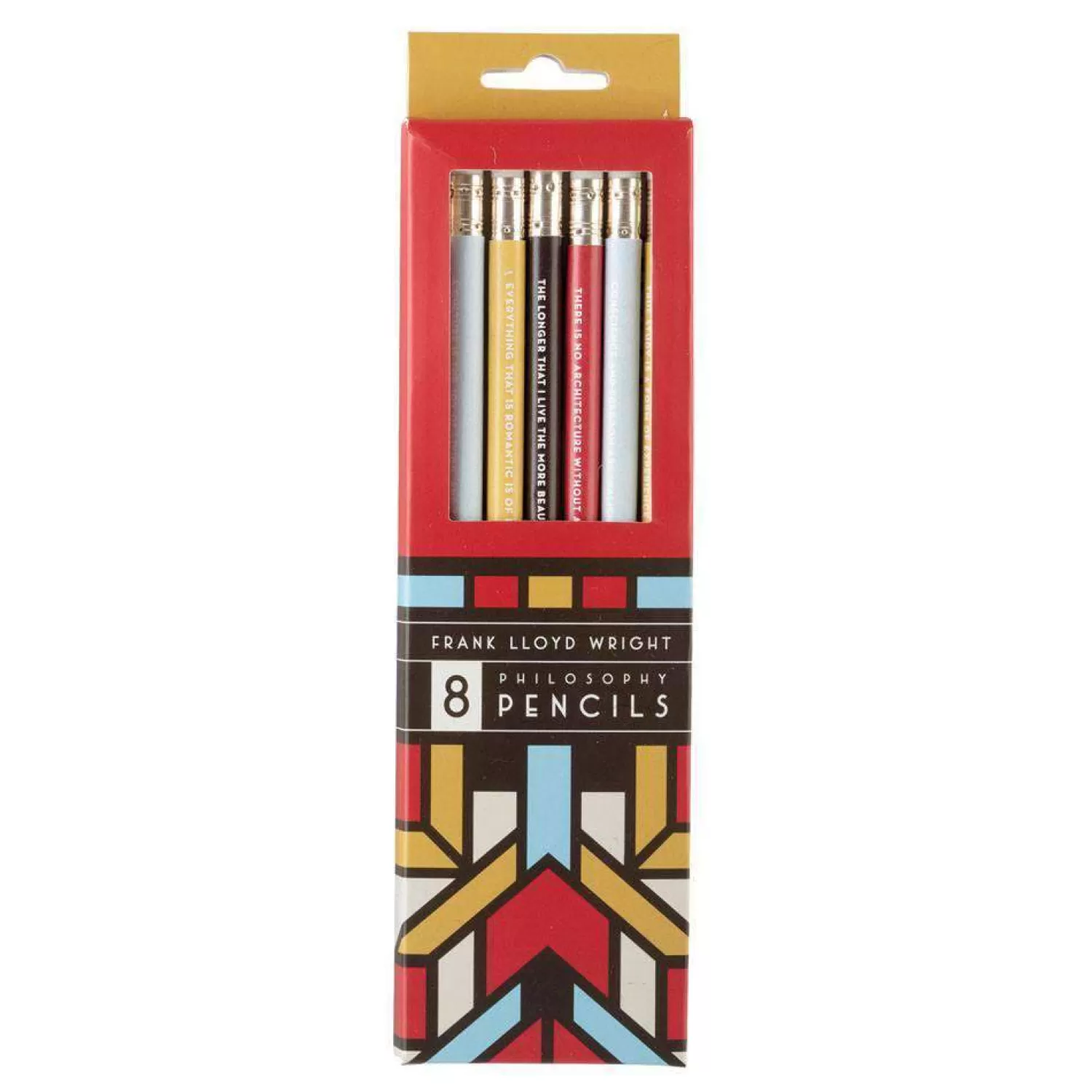 Pens & Pencils*Galison Frank Lloyd Wright Pencil Set