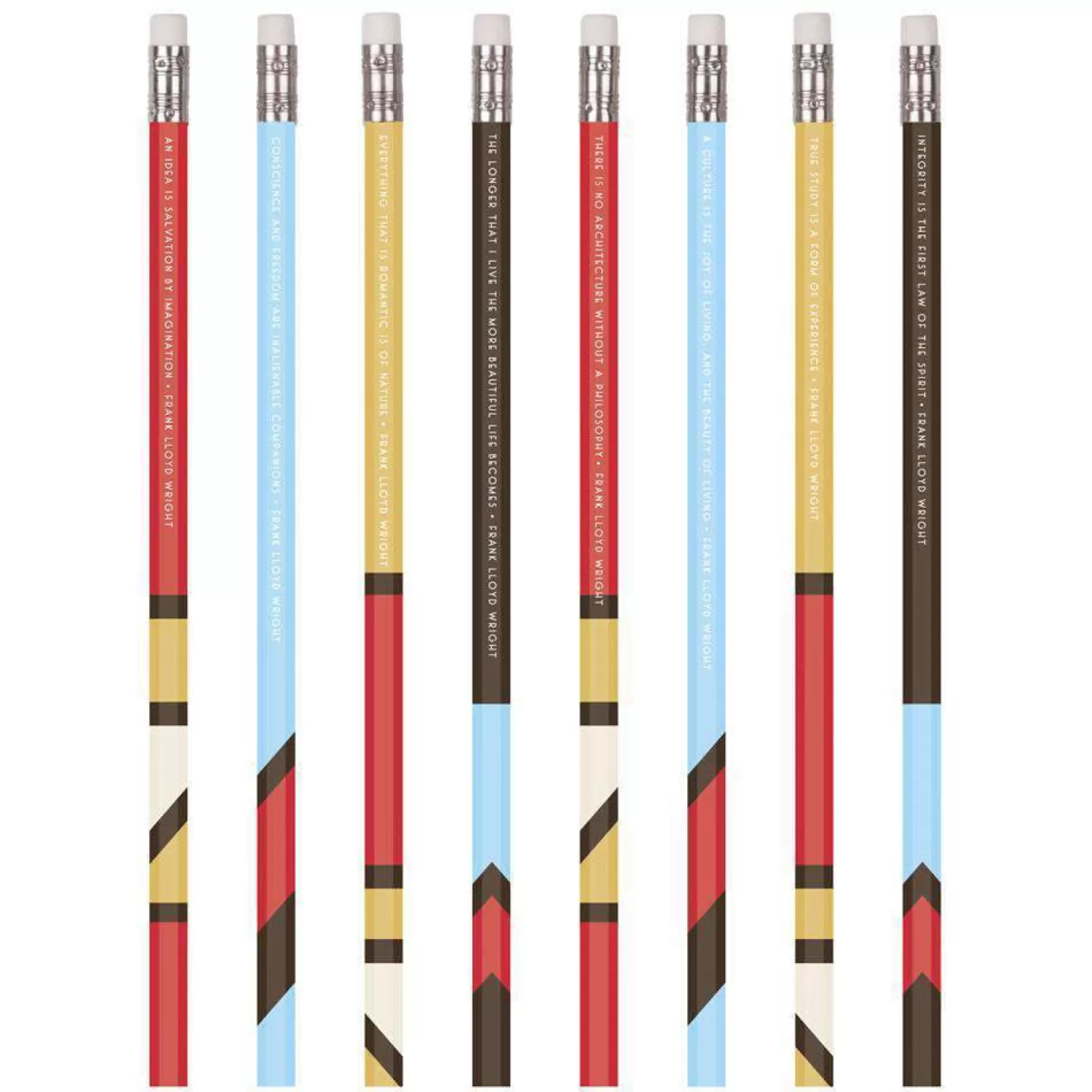 Pens & Pencils*Galison Frank Lloyd Wright Pencil Set