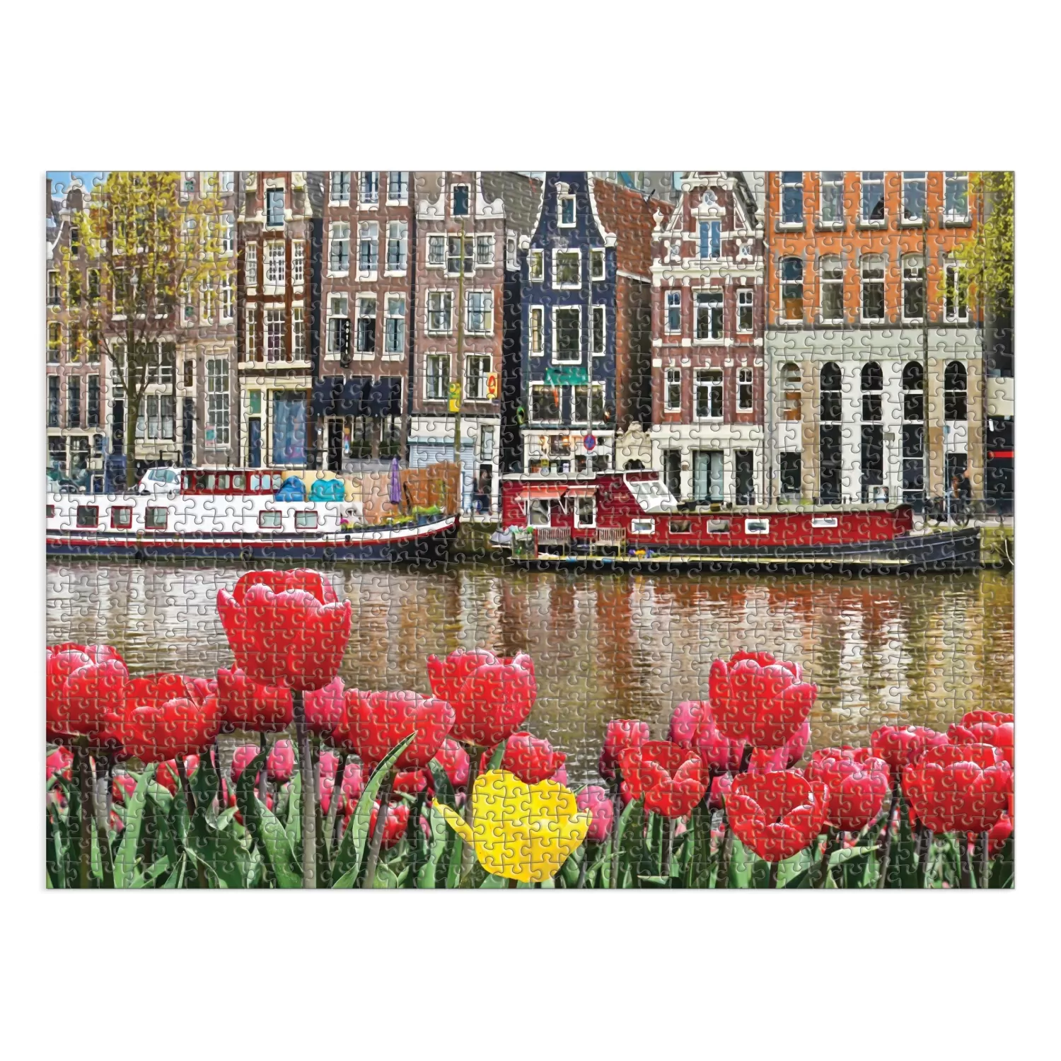 1000 Piece Puzzles*Galison Good Puzzle Co. Flowers In Amsterdam 1000Pc Puzzle