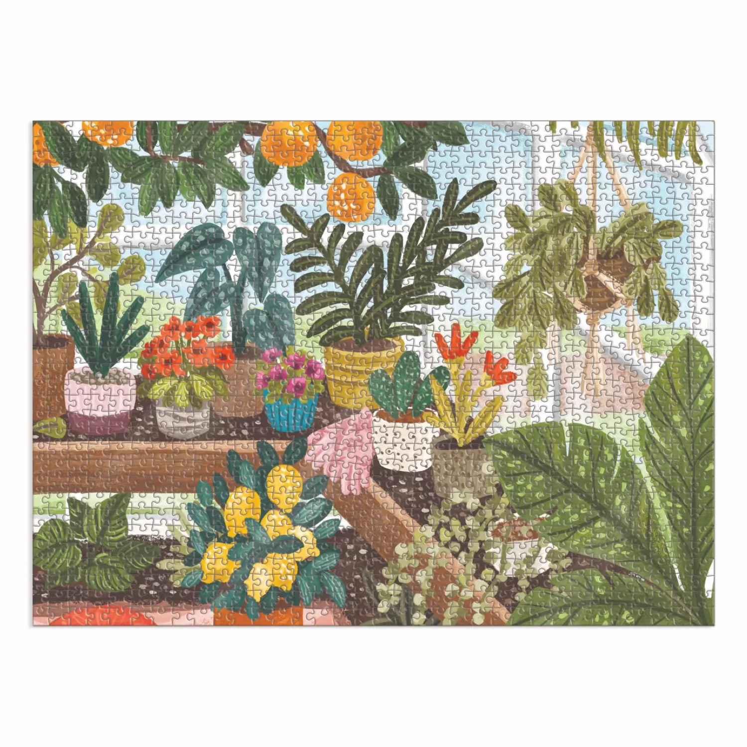 1000 Piece Puzzles*Galison Good Puzzle Co. Greenhouse 1000 Piece Puzzle