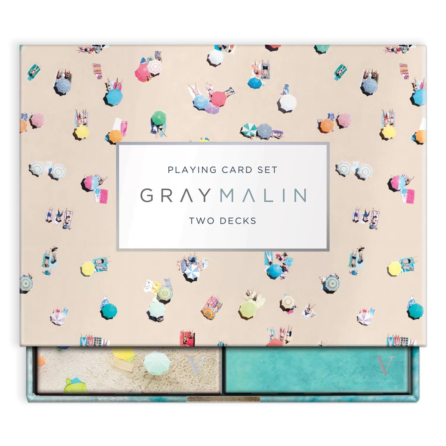 Playing Cards*Galison Gray Malin The Beach Playing Card Set