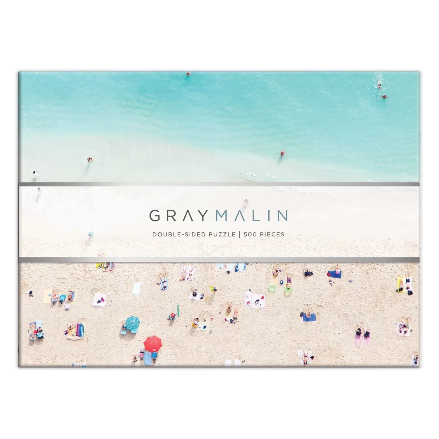 500 Piece Puzzles*Galison Gray Malin The Hawaii Beach Double-Sided 500 Piece Jigsaw Puzzle