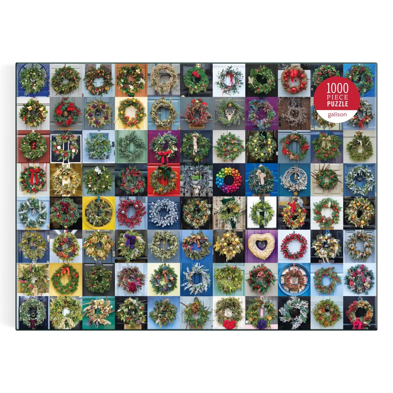 1000 Piece Puzzles*Galison Handmade Wreaths 1000 Piece Puzzle