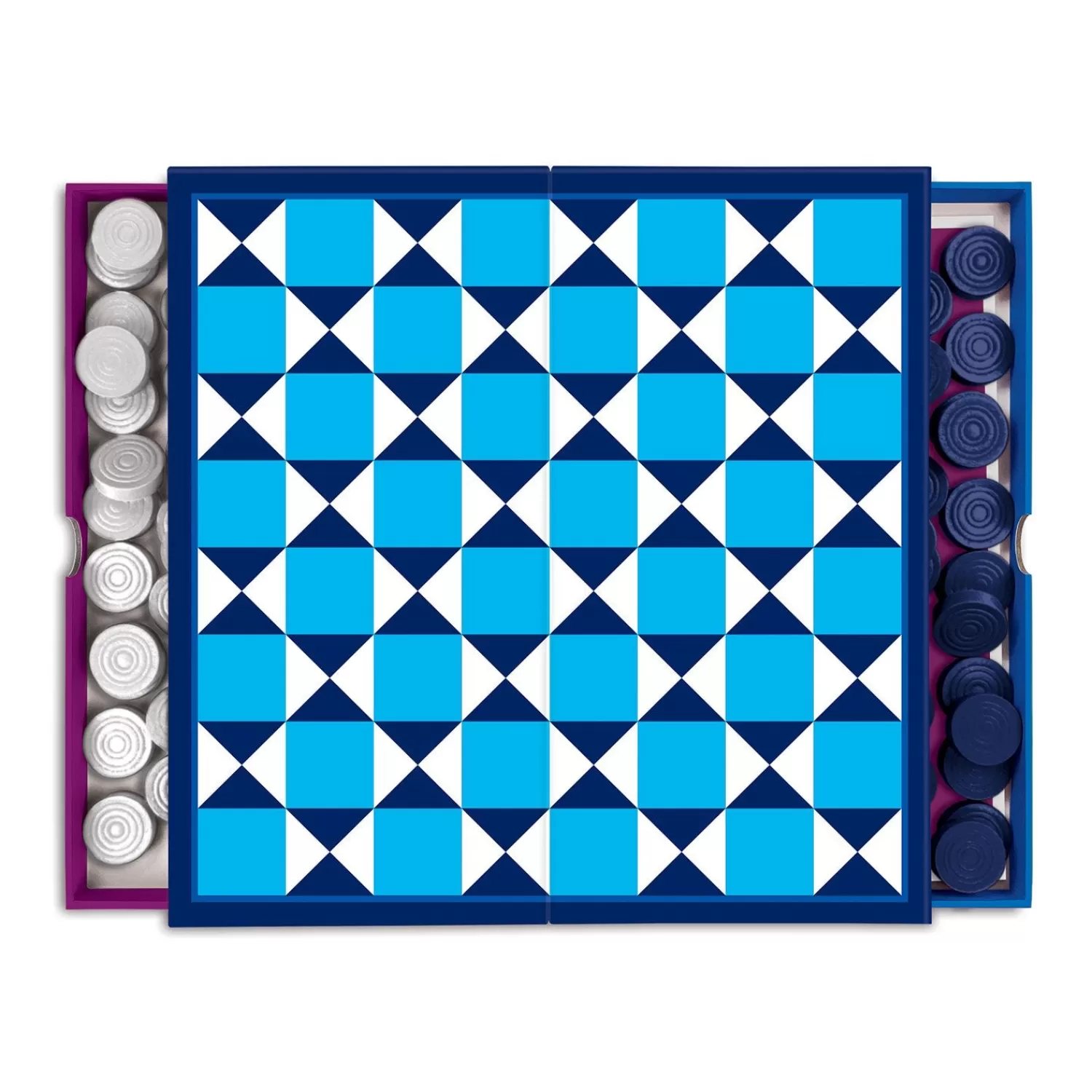 Board Games*Galison Jonathan Adler 2-In-1 Travel Game Set