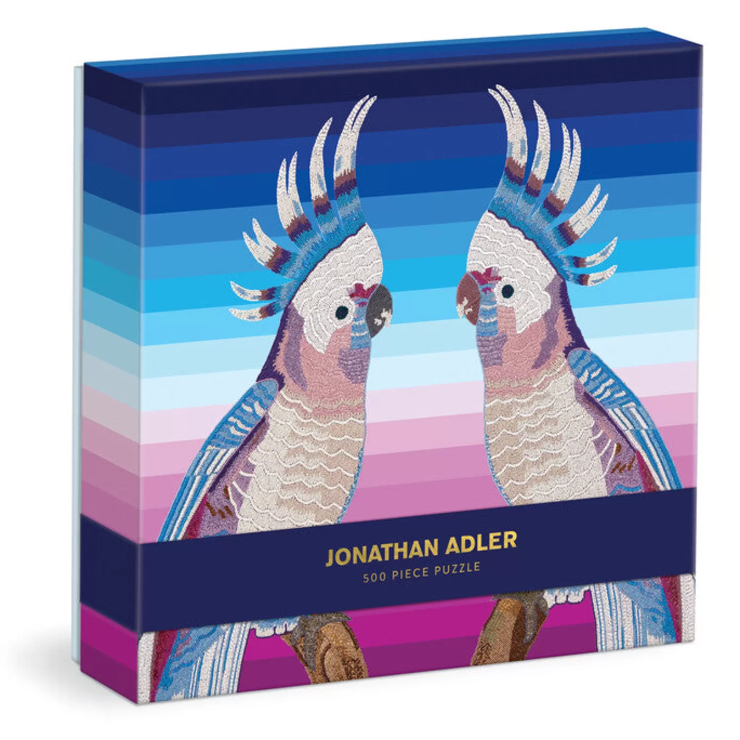 500 Piece Puzzles*Galison Jonathan Adler Parrots 500 Piece Puzzle