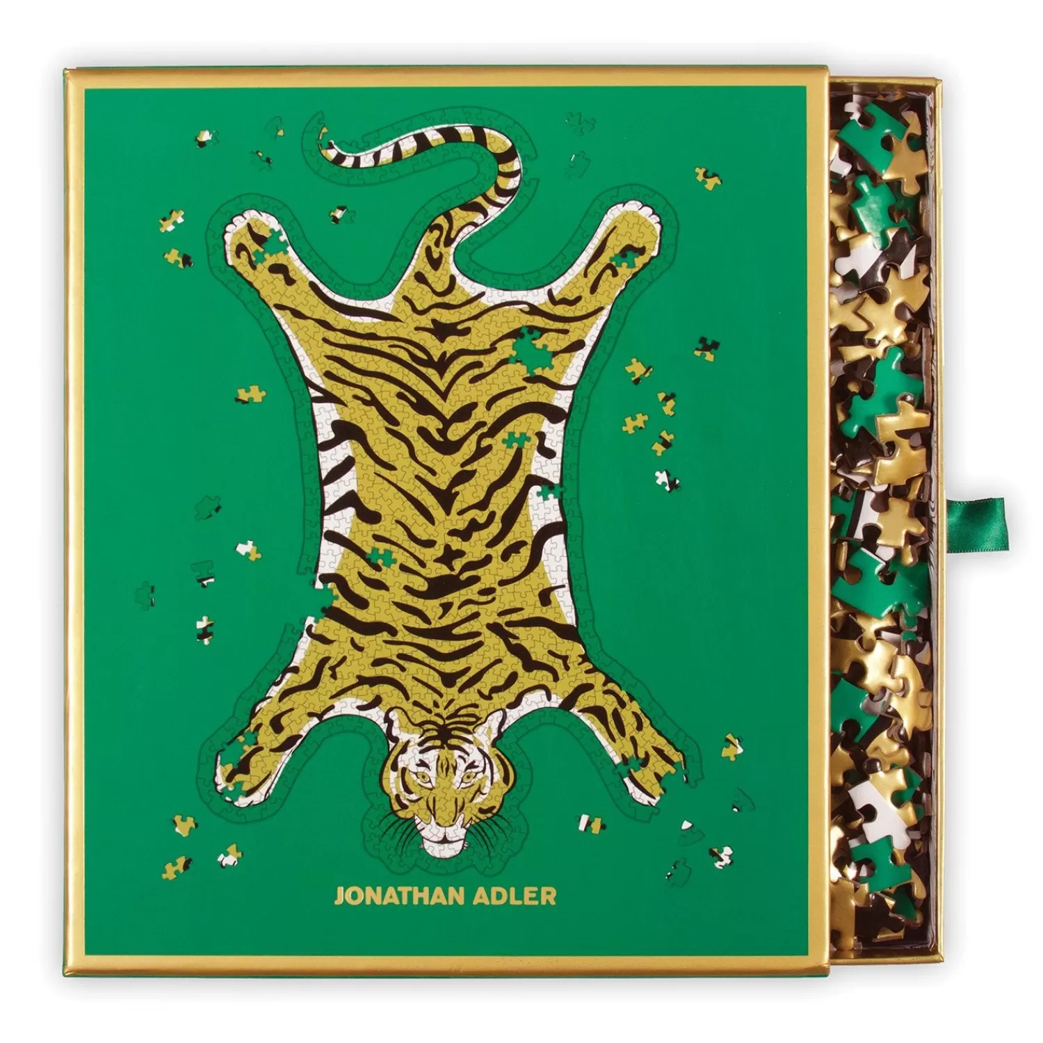 750 Piece Puzzles*Galison Jonathan Adler Safari 750 Piece Shaped Foil Jigsaw Puzzle