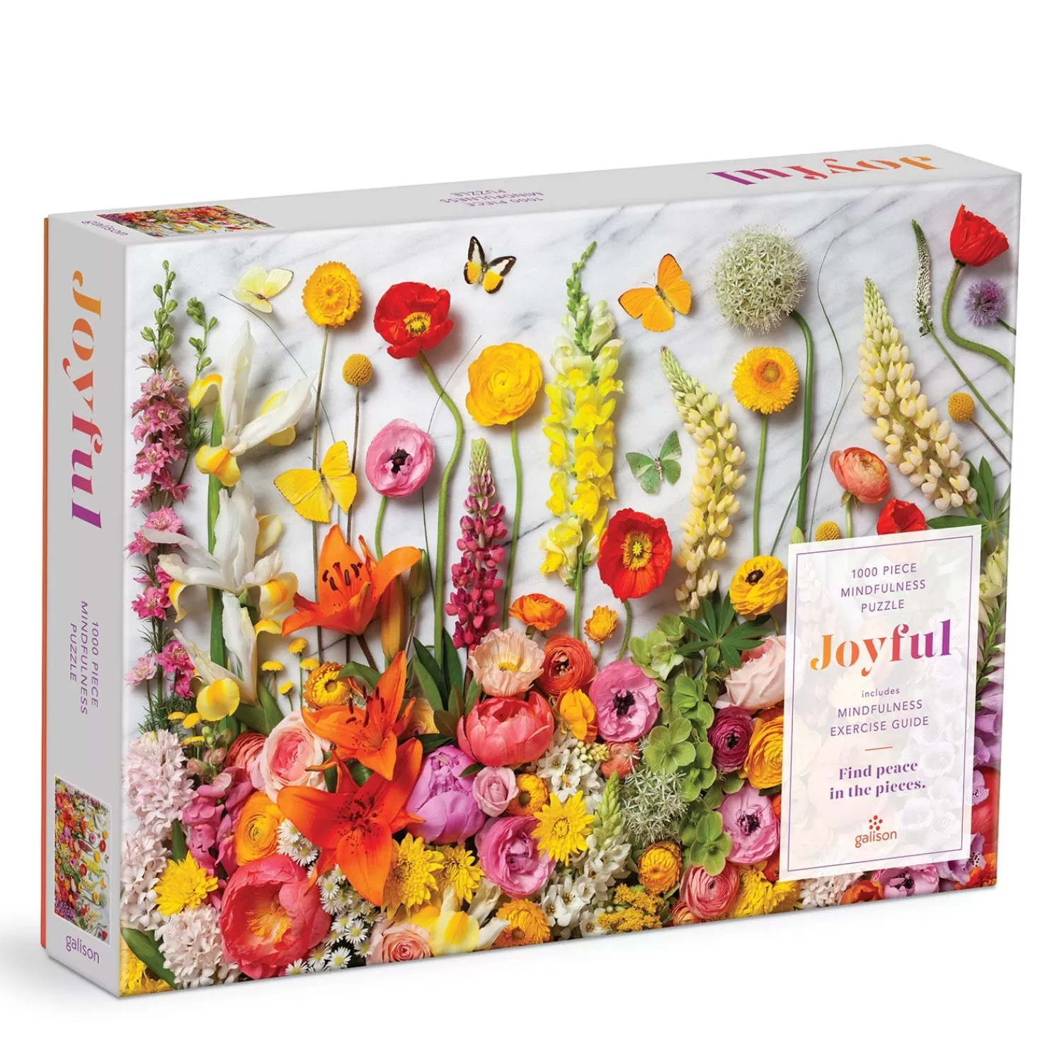 1000 Piece Puzzles*Galison Joyful 1000 Piece Puzzle