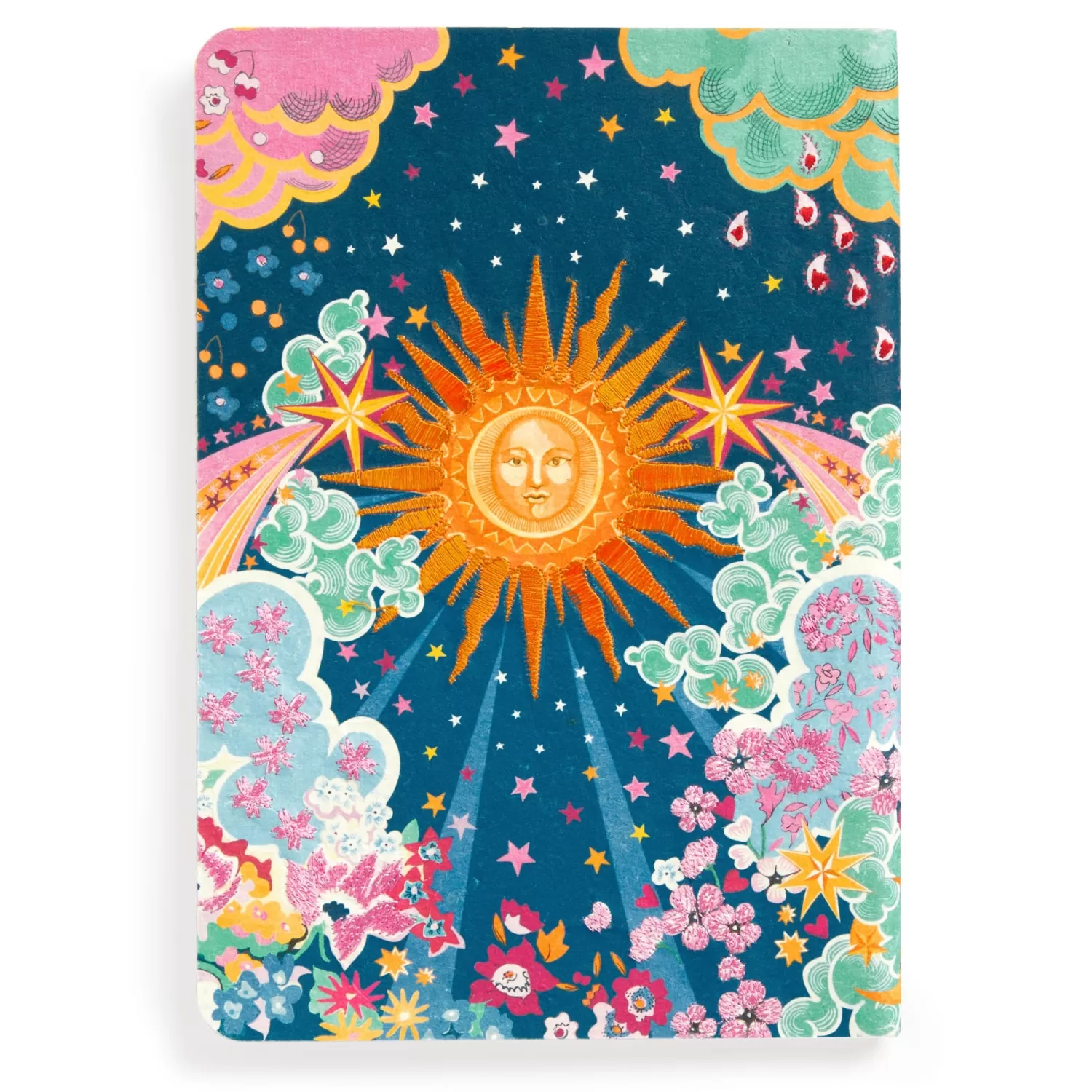 Journals & Notebooks*Galison Liberty All You Need Is Love B5 Handmade Embroidered Journal