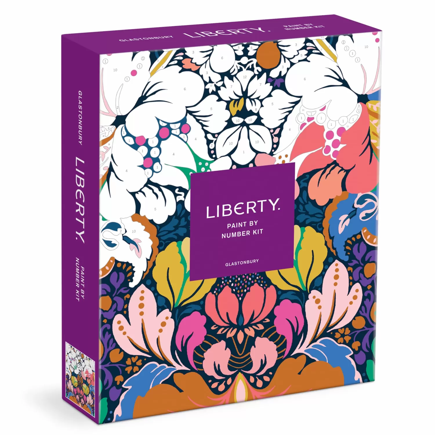 Paint By Number Kits*Galison Liberty Glastonbury 11 X 14 Paint By Number Kit