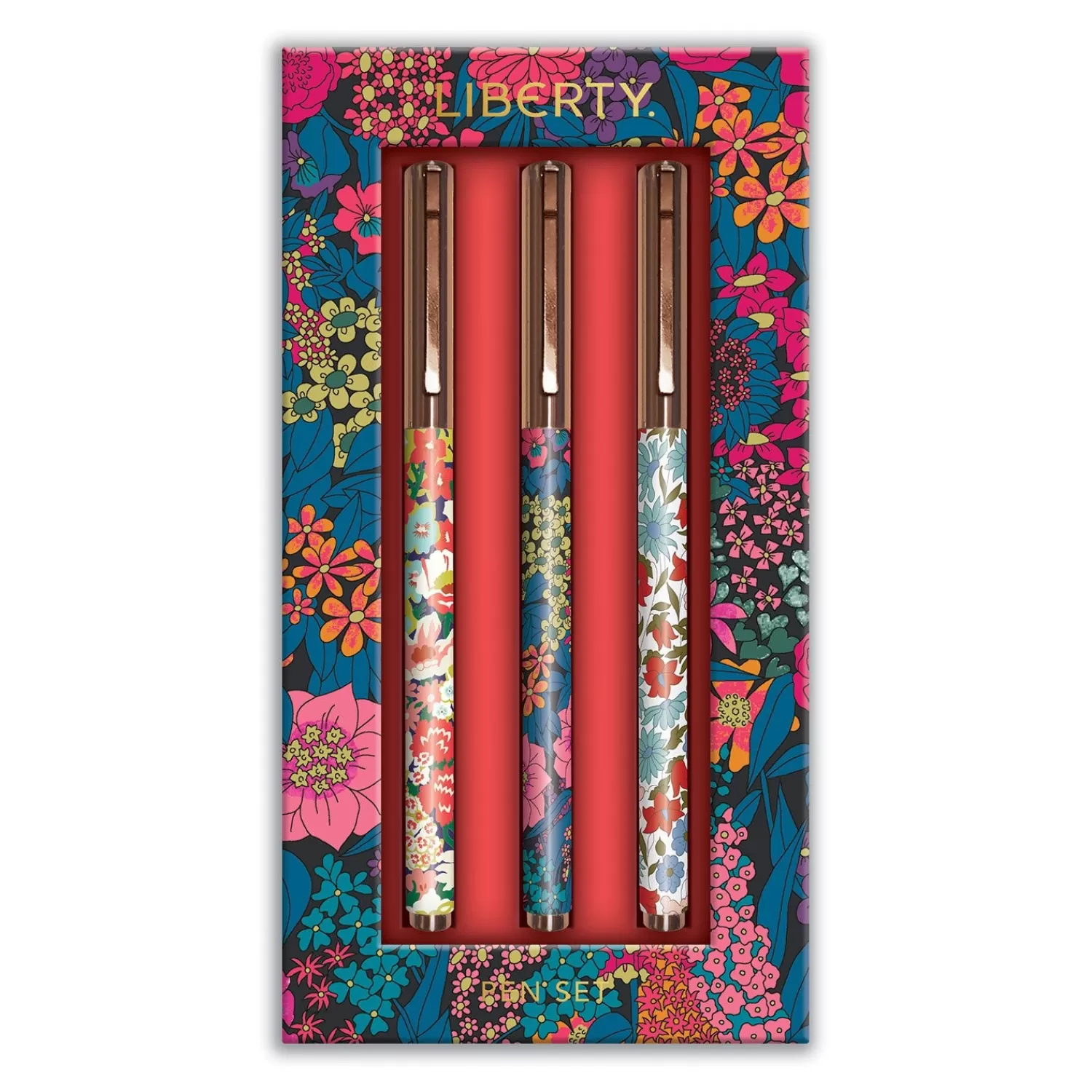 Pens & Pencils*Galison Liberty London Floral Pen Set