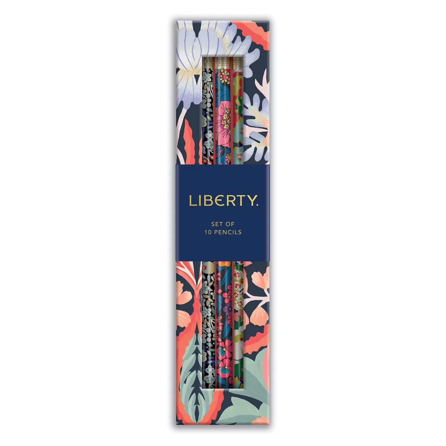 Pens & Pencils*Galison Liberty London Floral Pencil Set