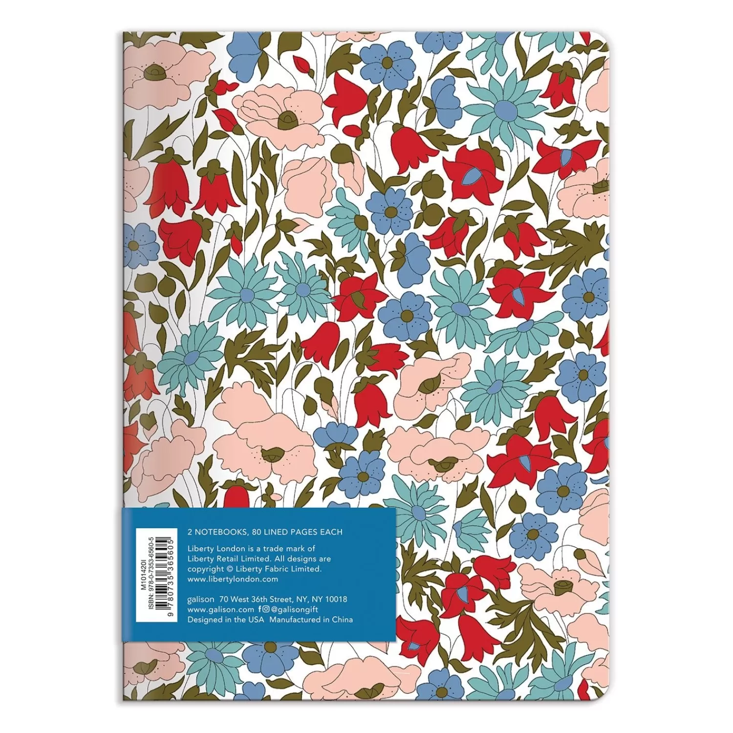 Journals & Notebooks*Galison Liberty London Floral Writers Notebook Set