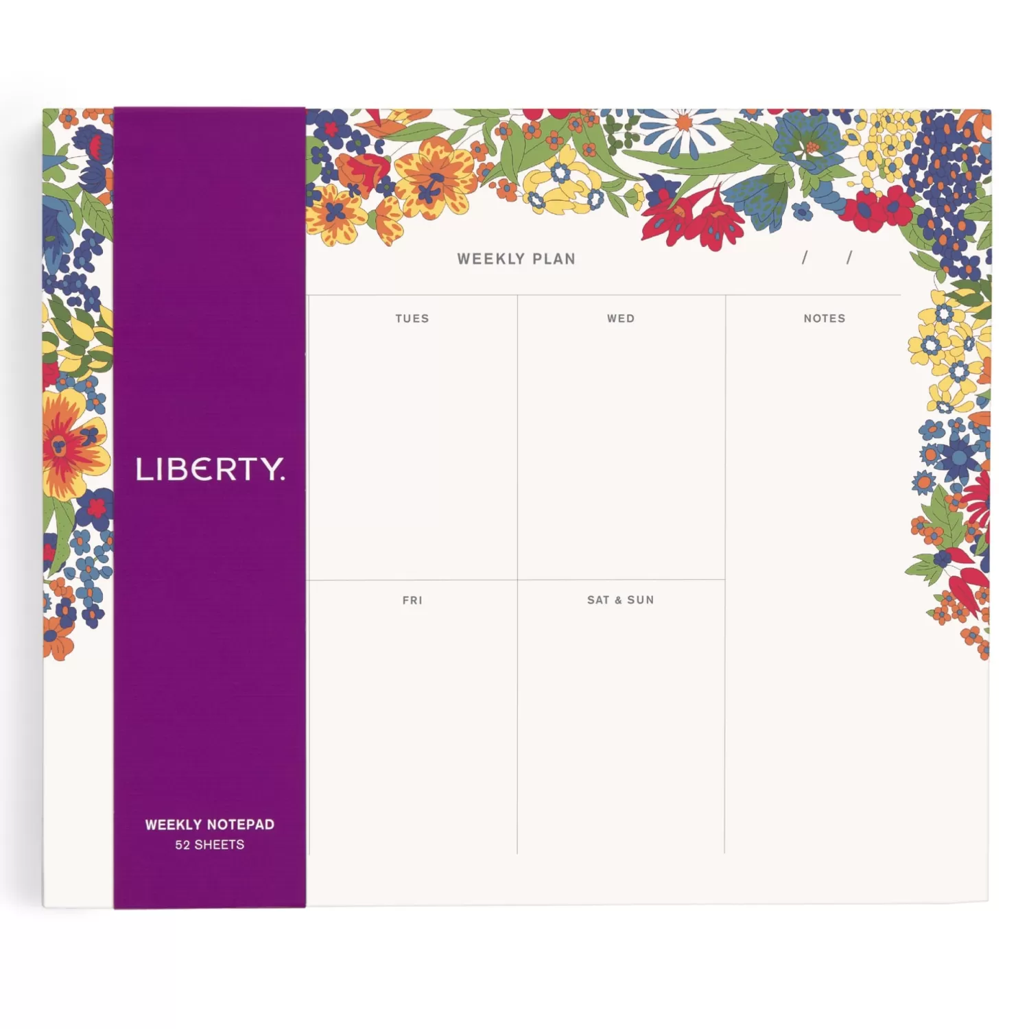 Planners & Calendars*Galison Liberty Margaret Annie Weekly Notepad