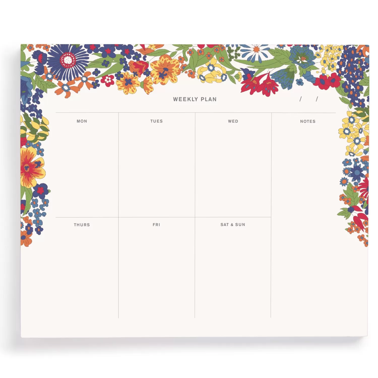 Planners & Calendars*Galison Liberty Margaret Annie Weekly Notepad