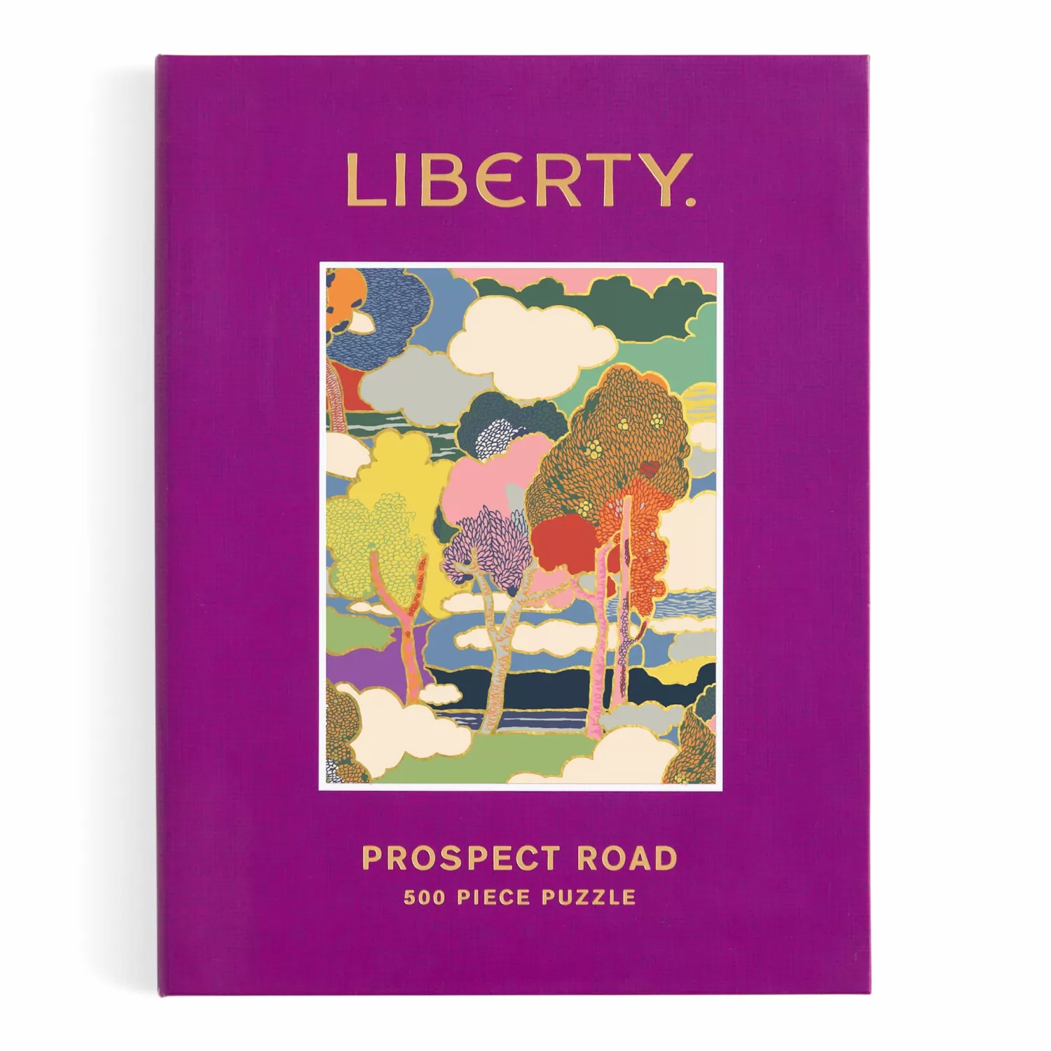 500 Piece Puzzles*Galison Liberty Prospect Road 500 Piece Book Puzzle