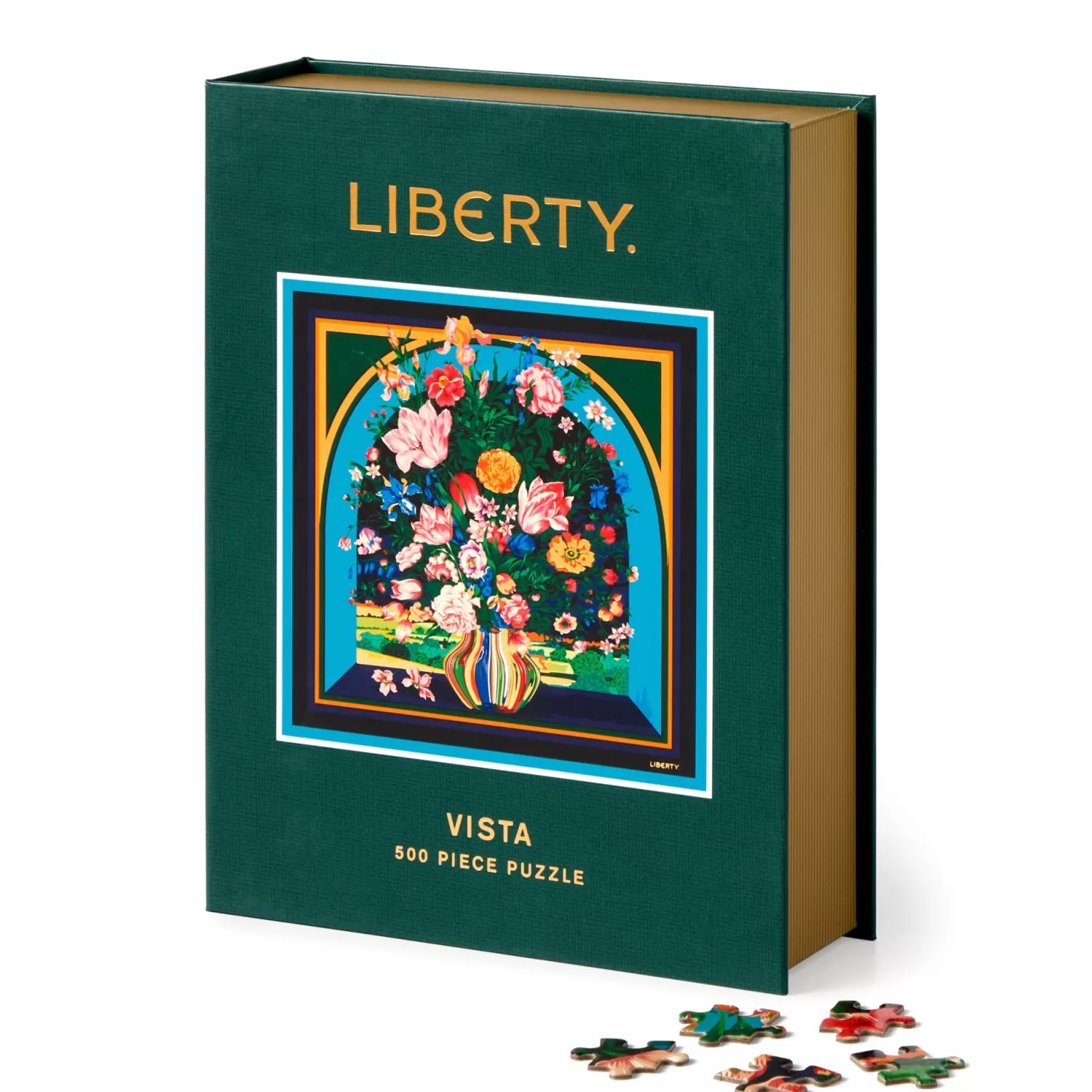 500 Piece Puzzles*Galison Liberty Vista 500 Piece Book Puzzle