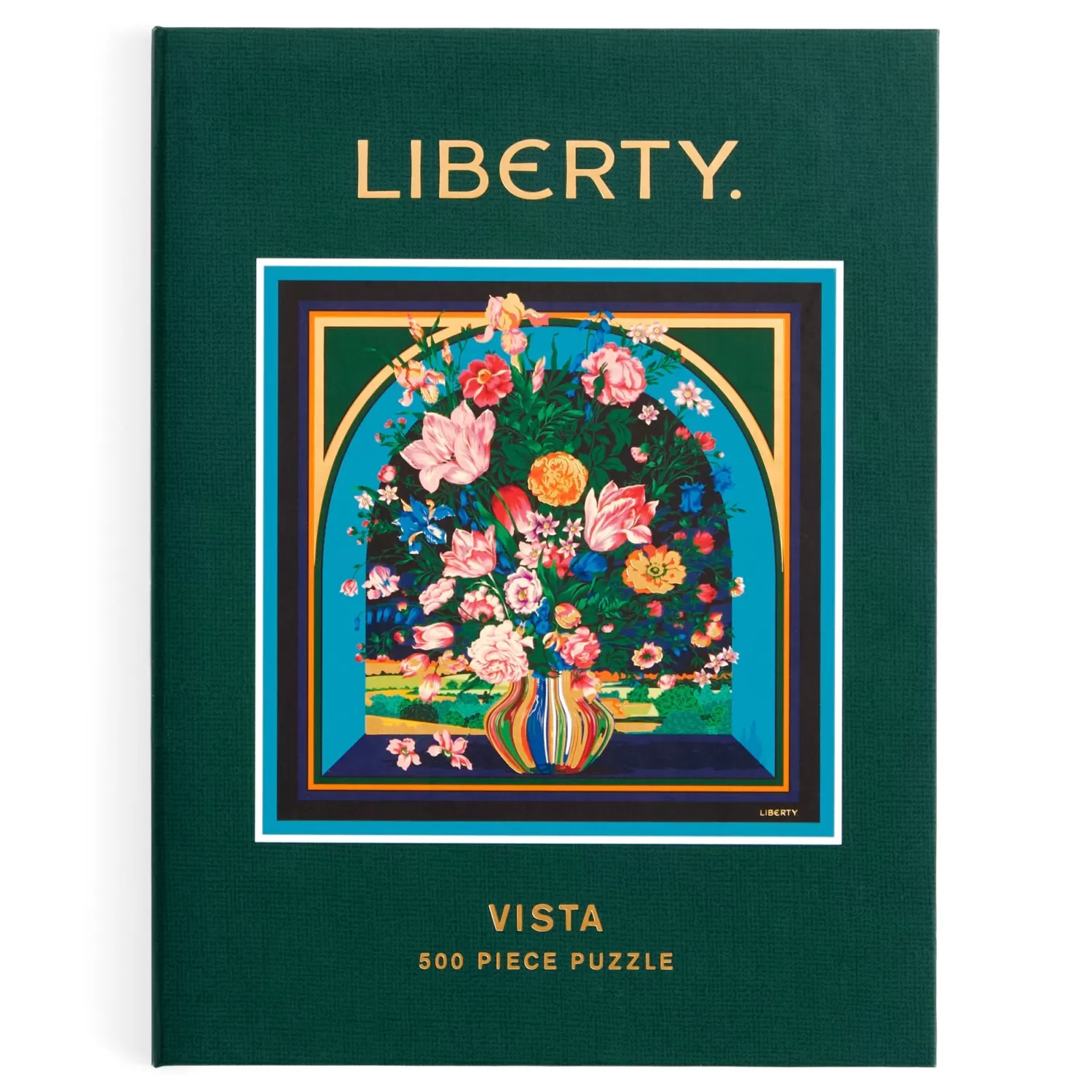 500 Piece Puzzles*Galison Liberty Vista 500 Piece Book Puzzle