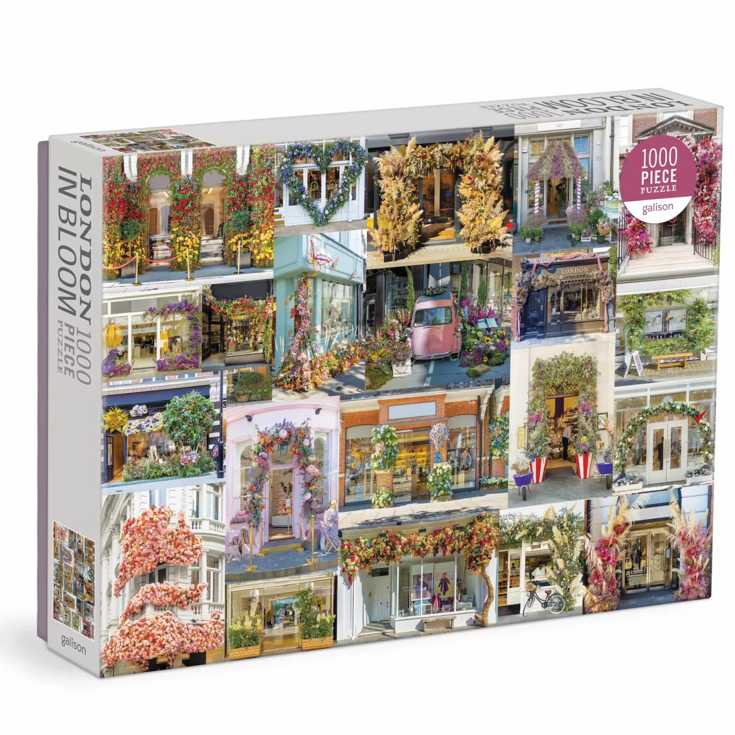 1000 Piece Puzzles*Galison London In Bloom 1000 Piece Puzzle