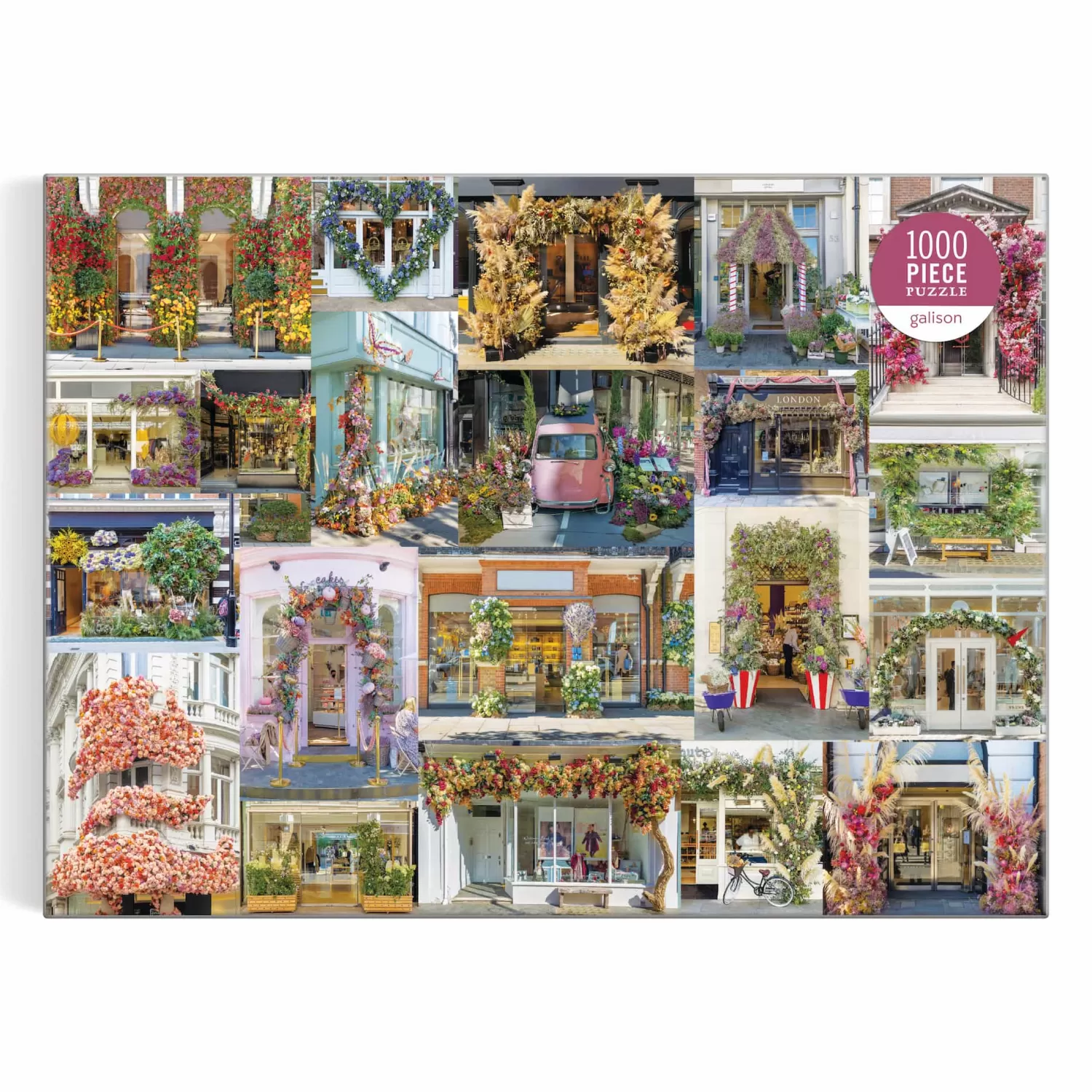 1000 Piece Puzzles*Galison London In Bloom 1000 Piece Puzzle