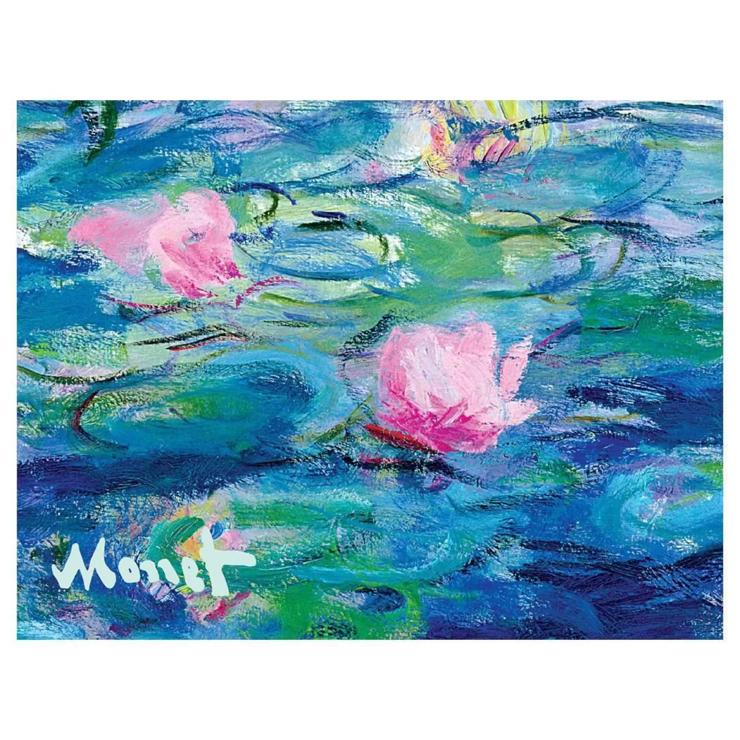 Greeting & Note Cards*Galison Monet Waterlilies Portfolio Notes