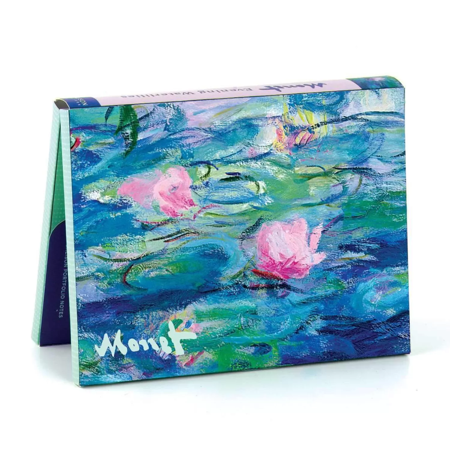 Greeting & Note Cards*Galison Monet Waterlilies Portfolio Notes