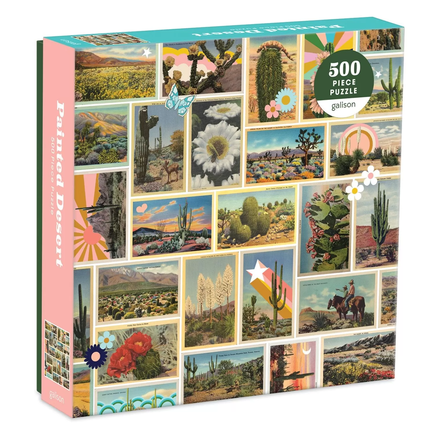 500 Piece Puzzles*Galison Painted Desert 500 Piece Jigsaw Puzzle