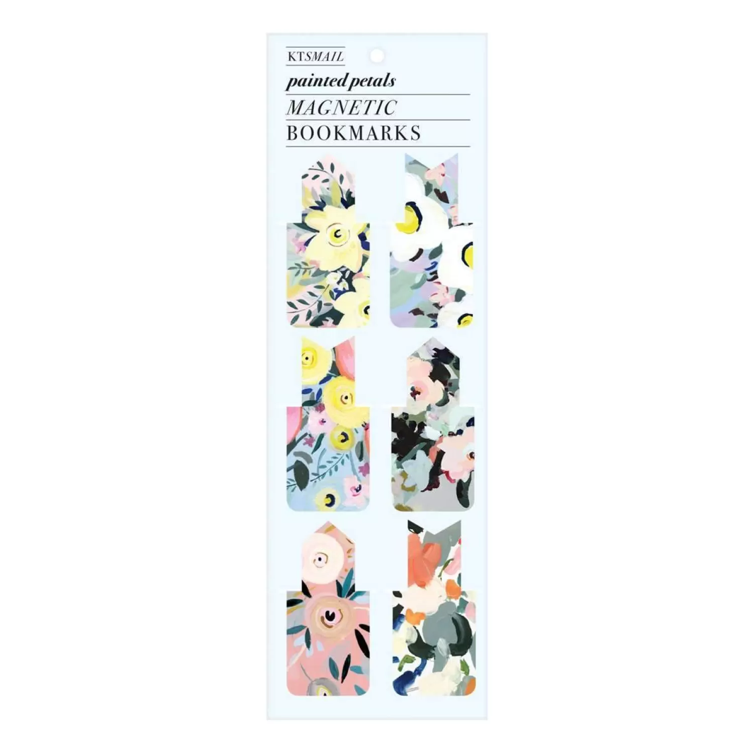 Bookmarks*Galison Painted Petals Magnetic Bookmark