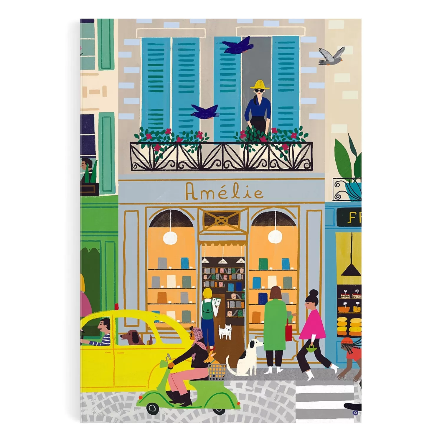 Journals & Notebooks*Galison Parisian Life A5 Notebook