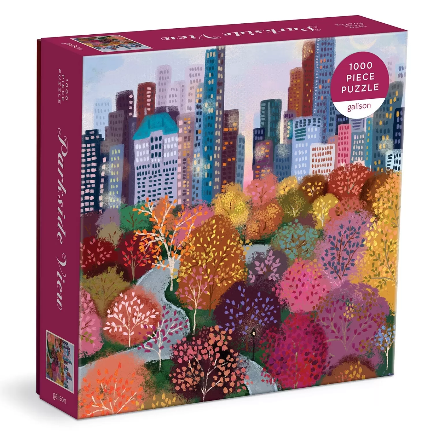 1000 Piece Puzzles*Galison Parkside View 1000 Piece Puzzle