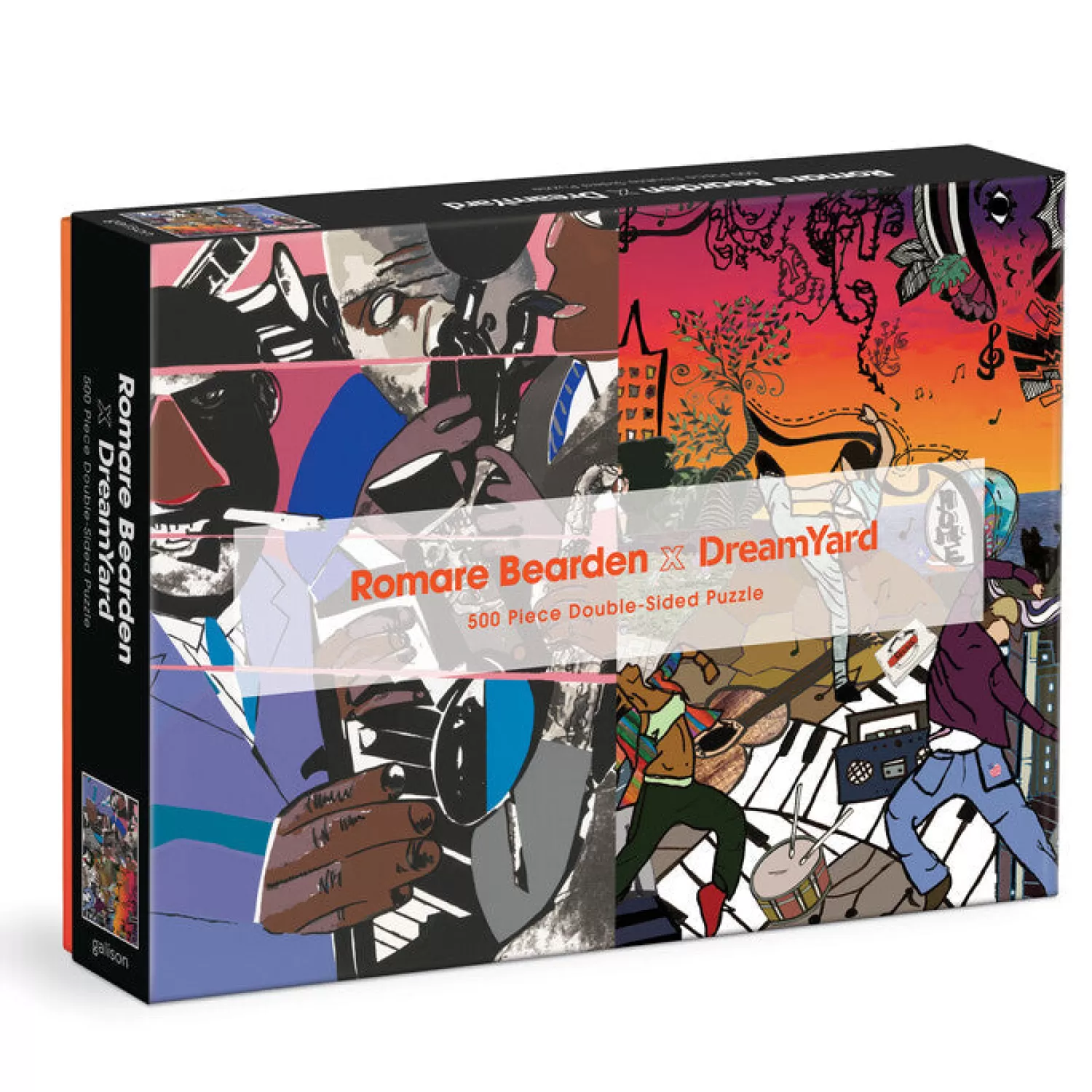 500 Piece Puzzles*Galison Romare Bearden X Dreamyard 500 Piece Double-Sided Puzzle