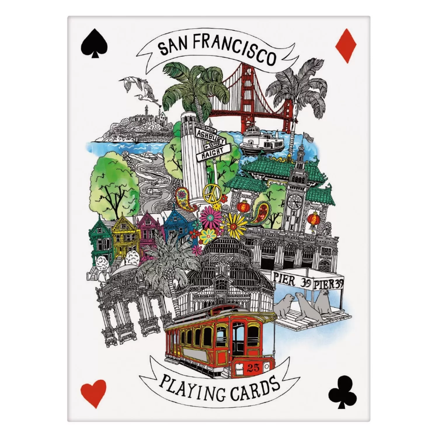 Playing Cards*Galison San Francisco Playing Cards