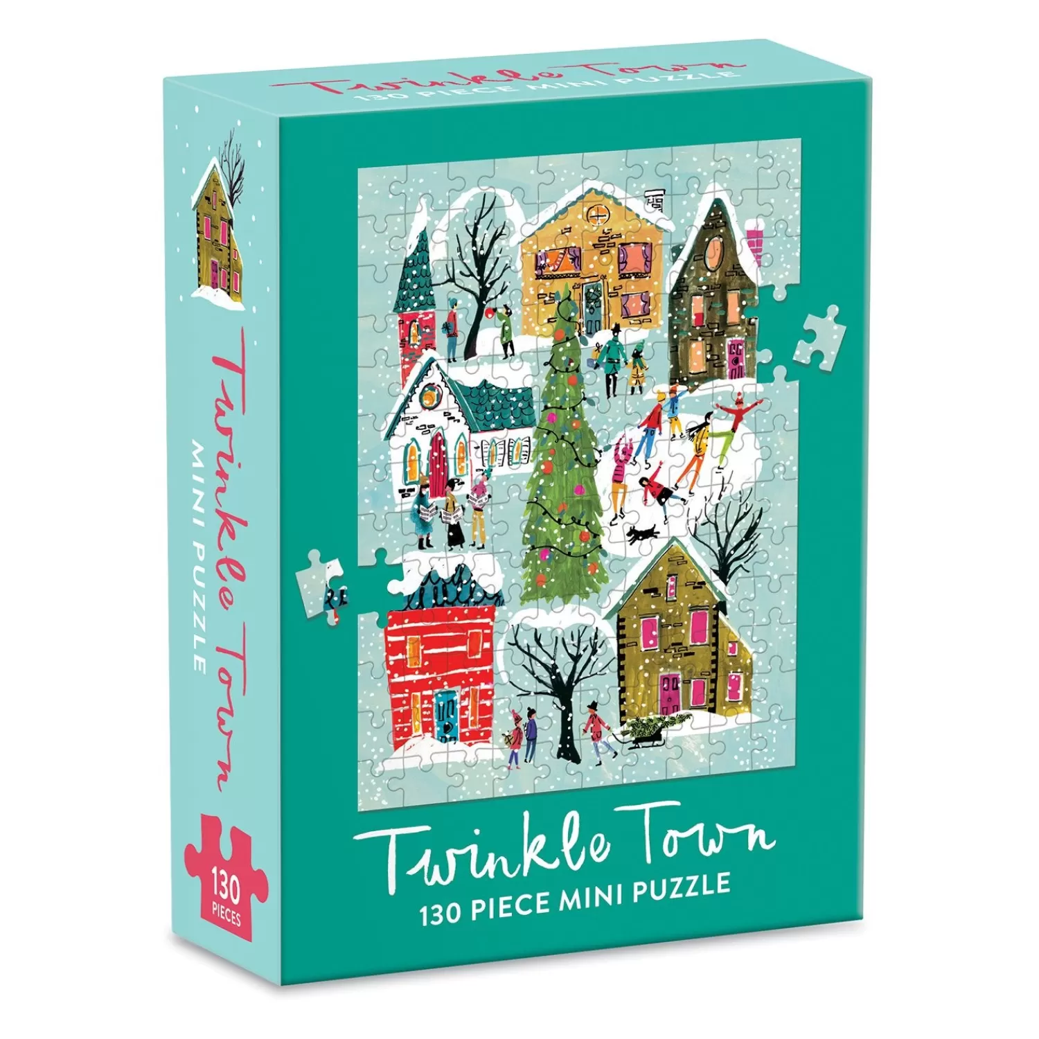 100 Piece Puzzles*Galison Twinkle Town 100 Piece Mini Jigsaw Puzzle