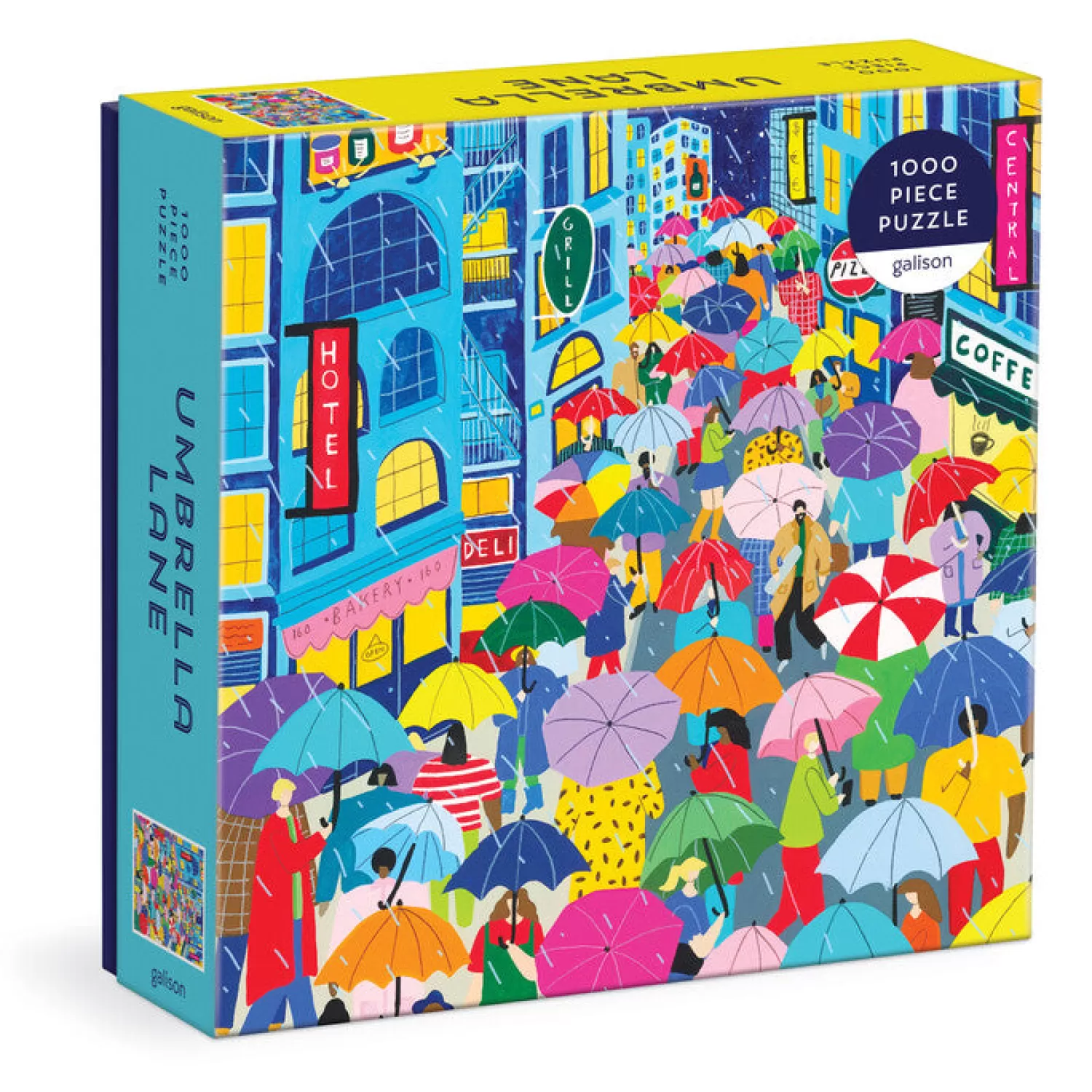 1000 Piece Puzzles*Galison Umbrella Lane 1000 Piece Puzzle