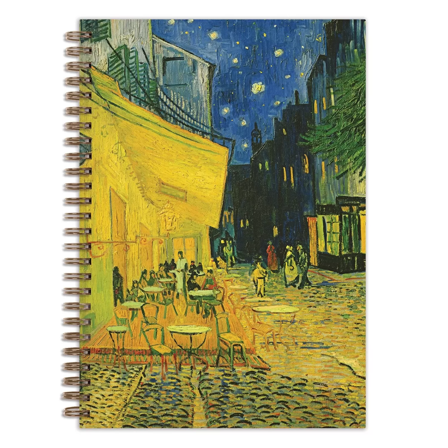 Journals & Notebooks*Galison Van Gogh Terrace At Night Wire-O Journal