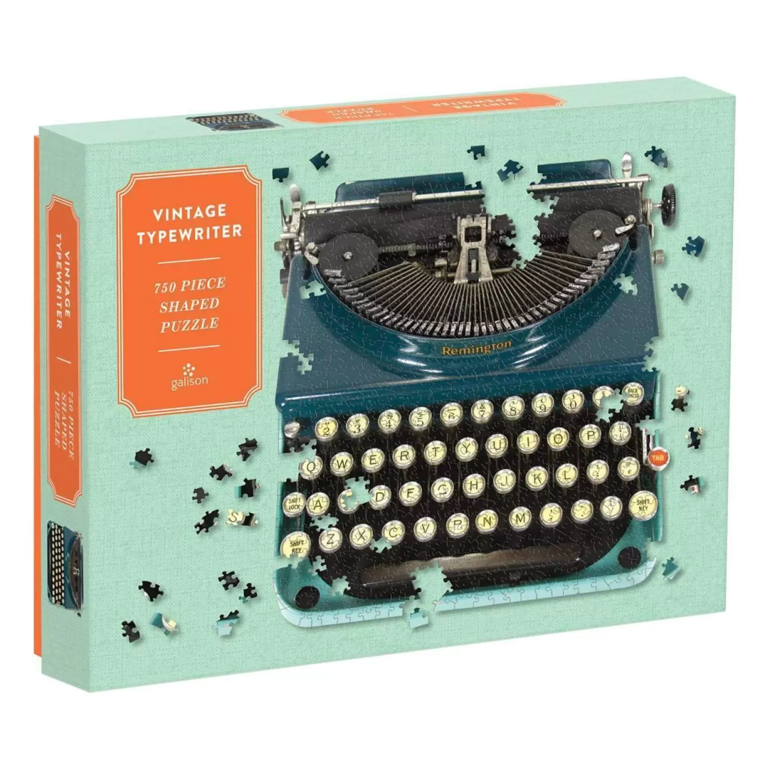 750 Piece Puzzles*Galison Vintage Typewriter 750 Piece Shaped Jigsaw Puzzle