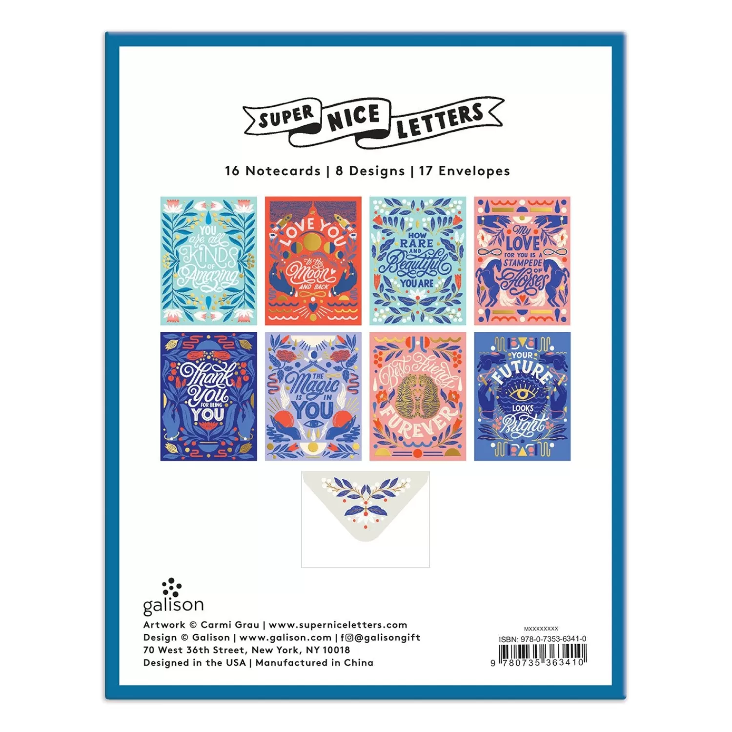 Greeting & Note Cards*Galison You Are All Kinds Of Amazing Greeting Assortment Notecard Box